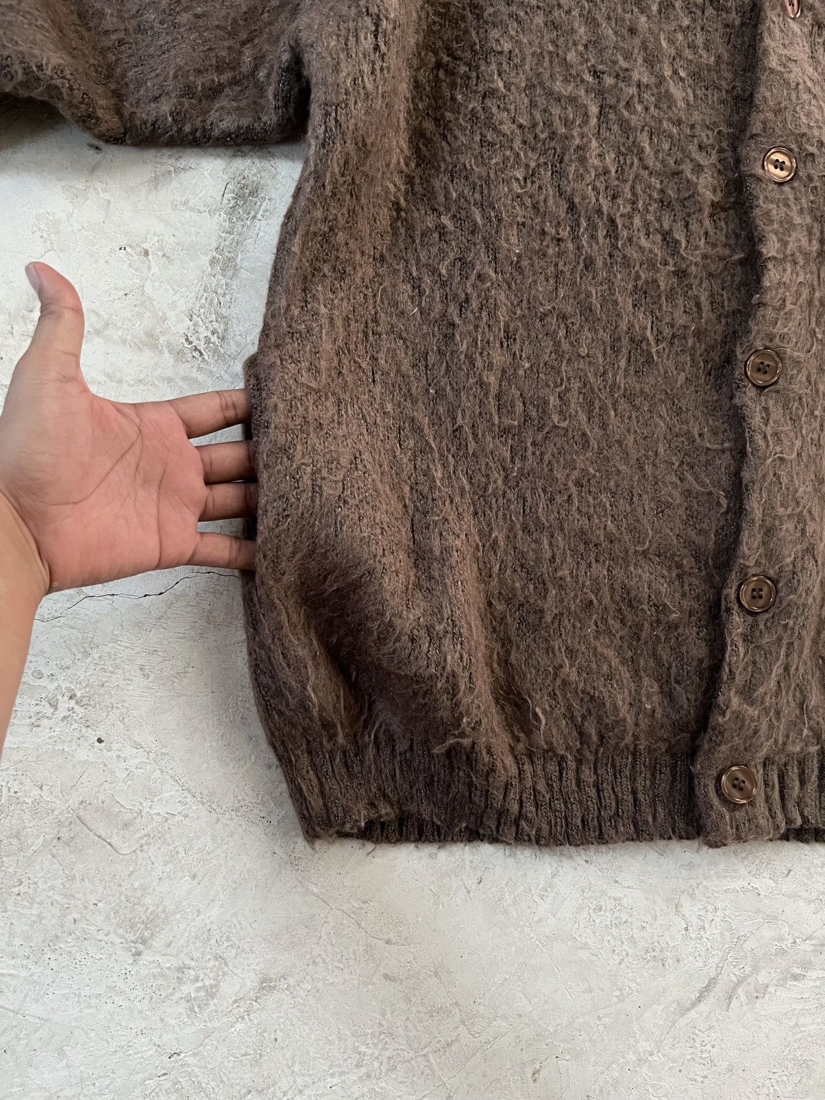 Number (N)ine Number (N)ine Kurt Cobain Mohair Cardigan Size US L / EU 52-54 / 3 - 9 Thumbnail