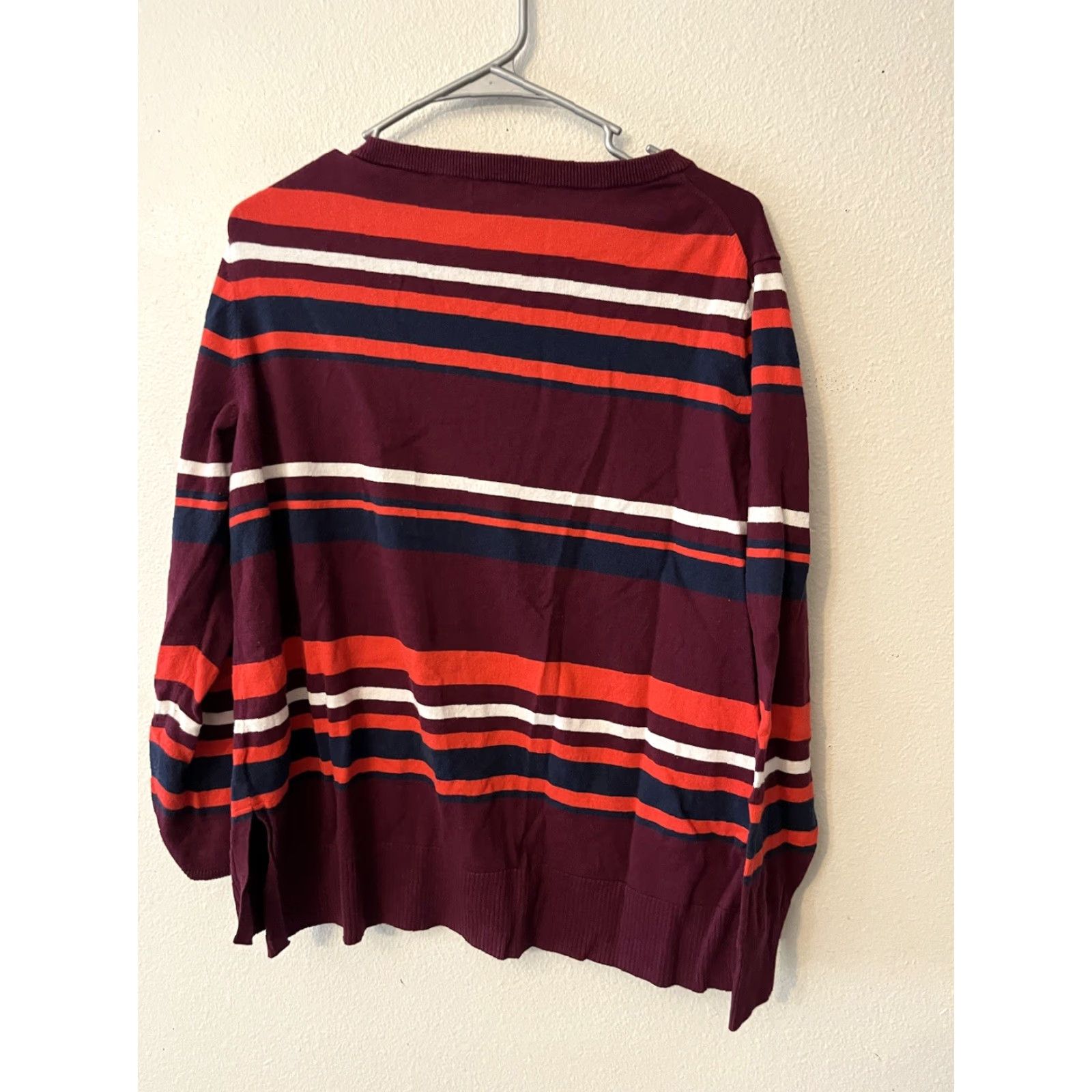 Gap Gap Women’s Crew Neck Long Sleeve XL Multicolor Striped Shirt Womens Size XL / US 12-14 / IT 48-50 - 3 Thumbnail
