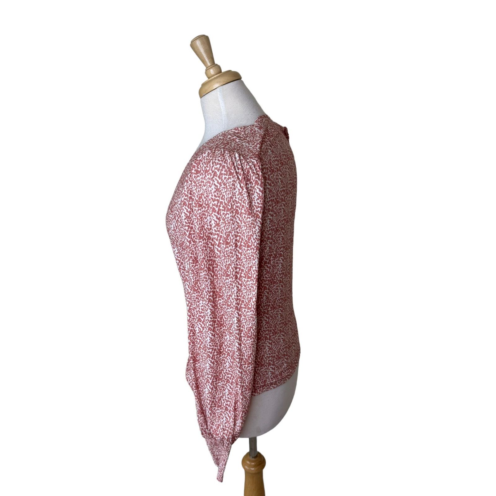 Nation LTD NATION LTD Tabitha Full Sleeve V Neck Small 100% Cotton Size S / US 4 / IT 40 - 8 Thumbnail
