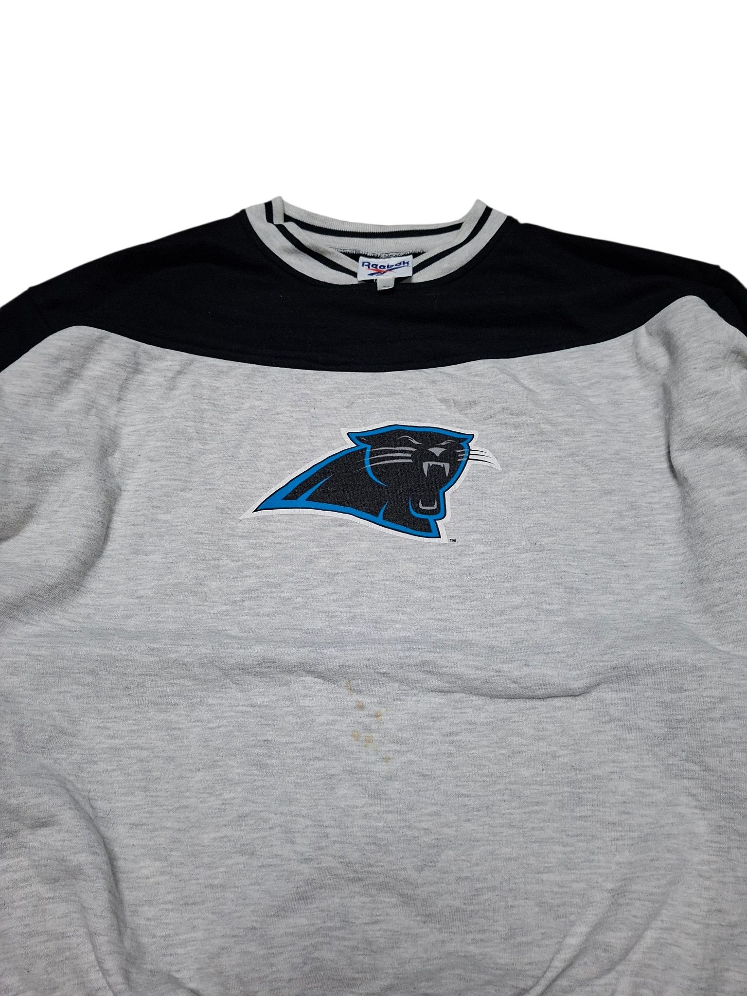 Reebok CAROLINA PANTHERS REEBOK NFL VINTAGE 90S SWEATSHIRT Size US XL / EU 56 / 4 - 2 Thumbnail