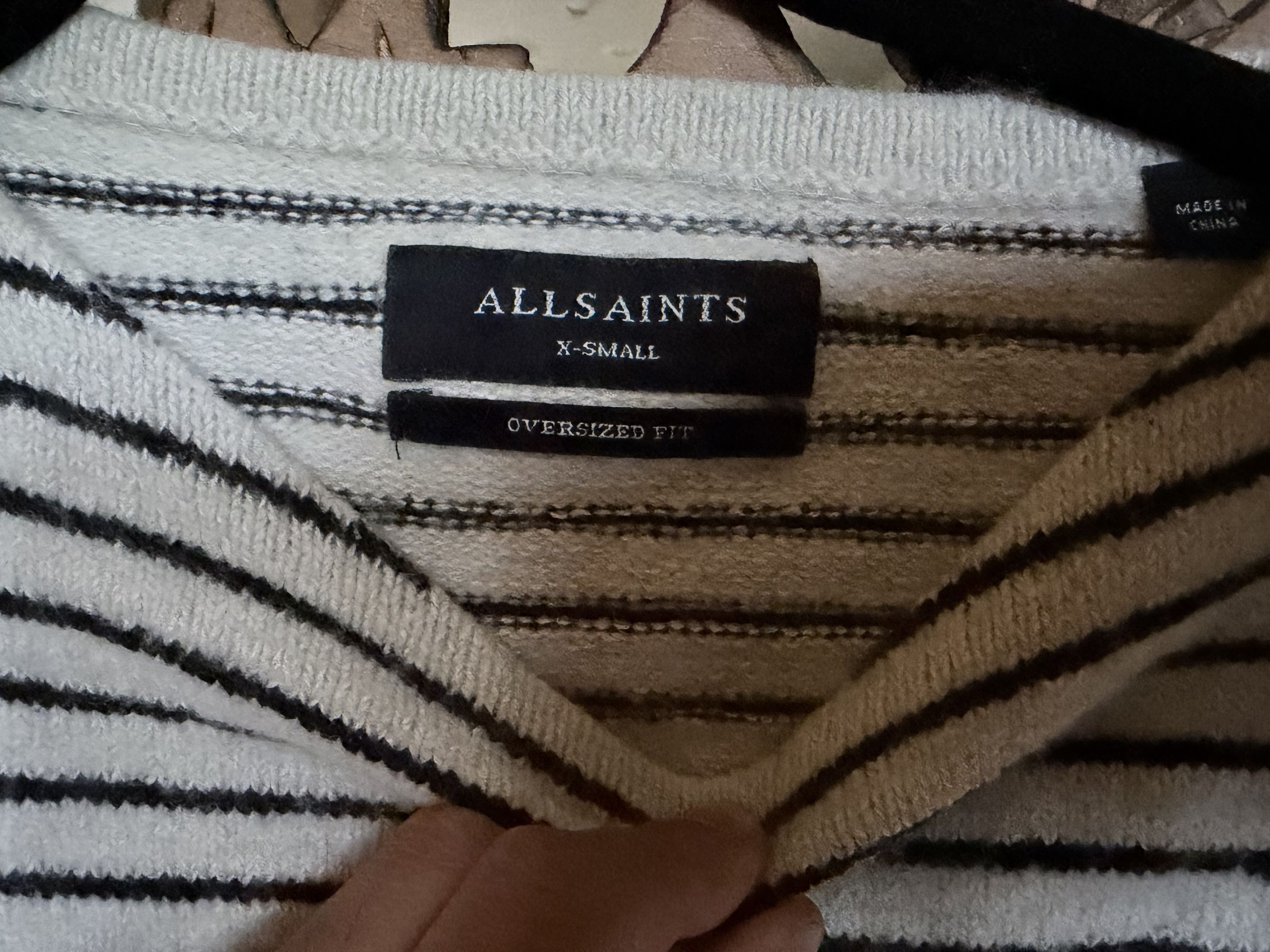 Allsaints All Saints Striped Sweater Size US XS / EU 42 / 0 - 2 Thumbnail