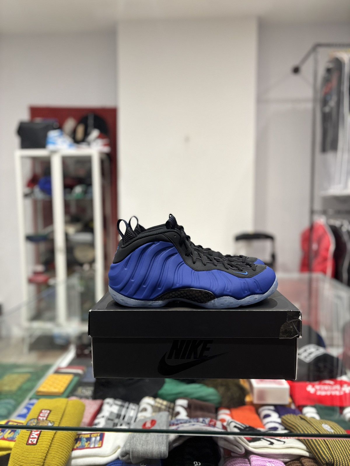 Nike Nike Air Foamposite One Deep Royal Size: 10.5 Size US 10.5 / EU 43-44 - 1 Thumbnail