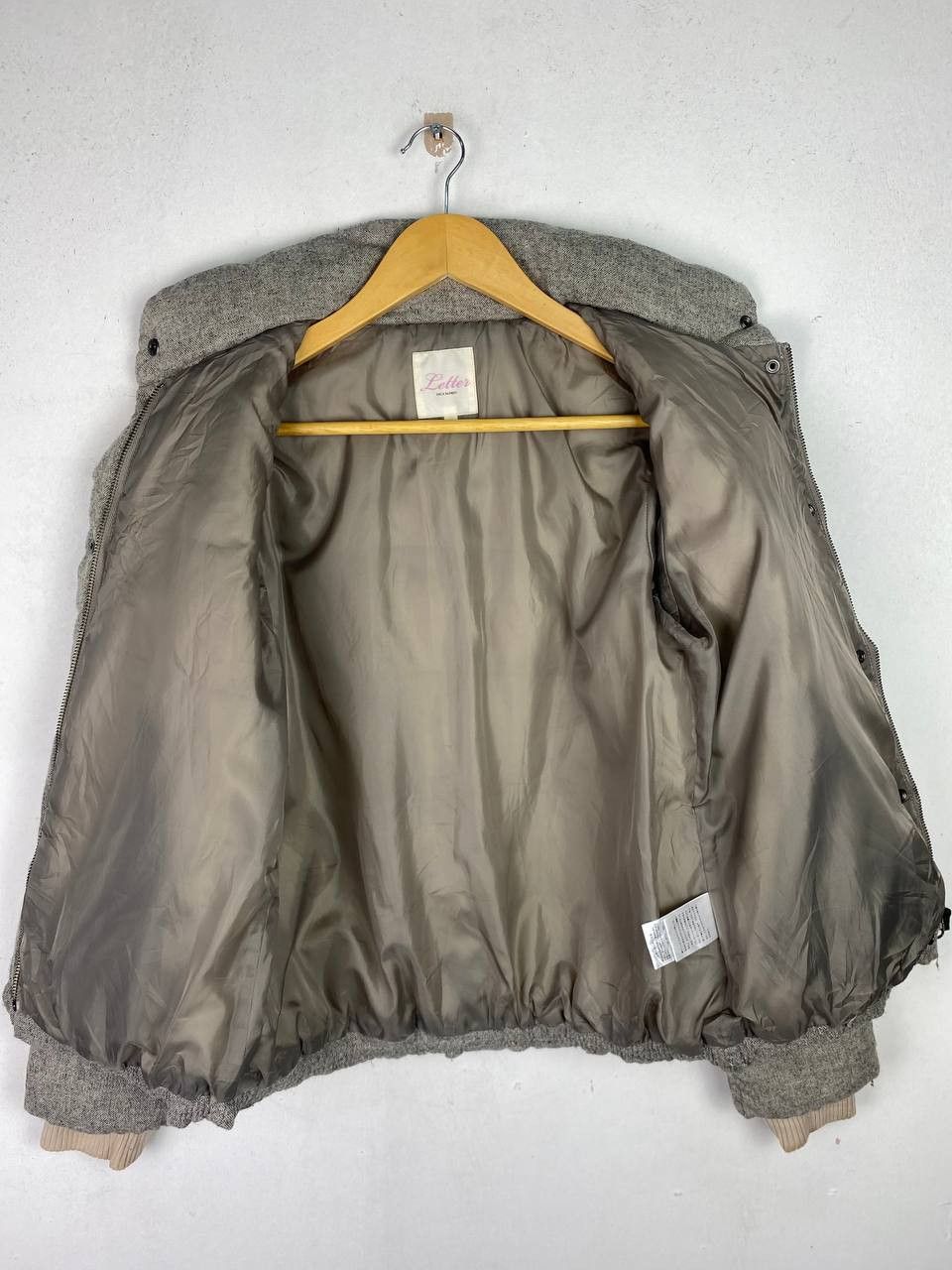 Japanese Brand back number japanese brands wool puffer jacket nice design Size US M / EU 48-50 / 2 - 6 Thumbnail