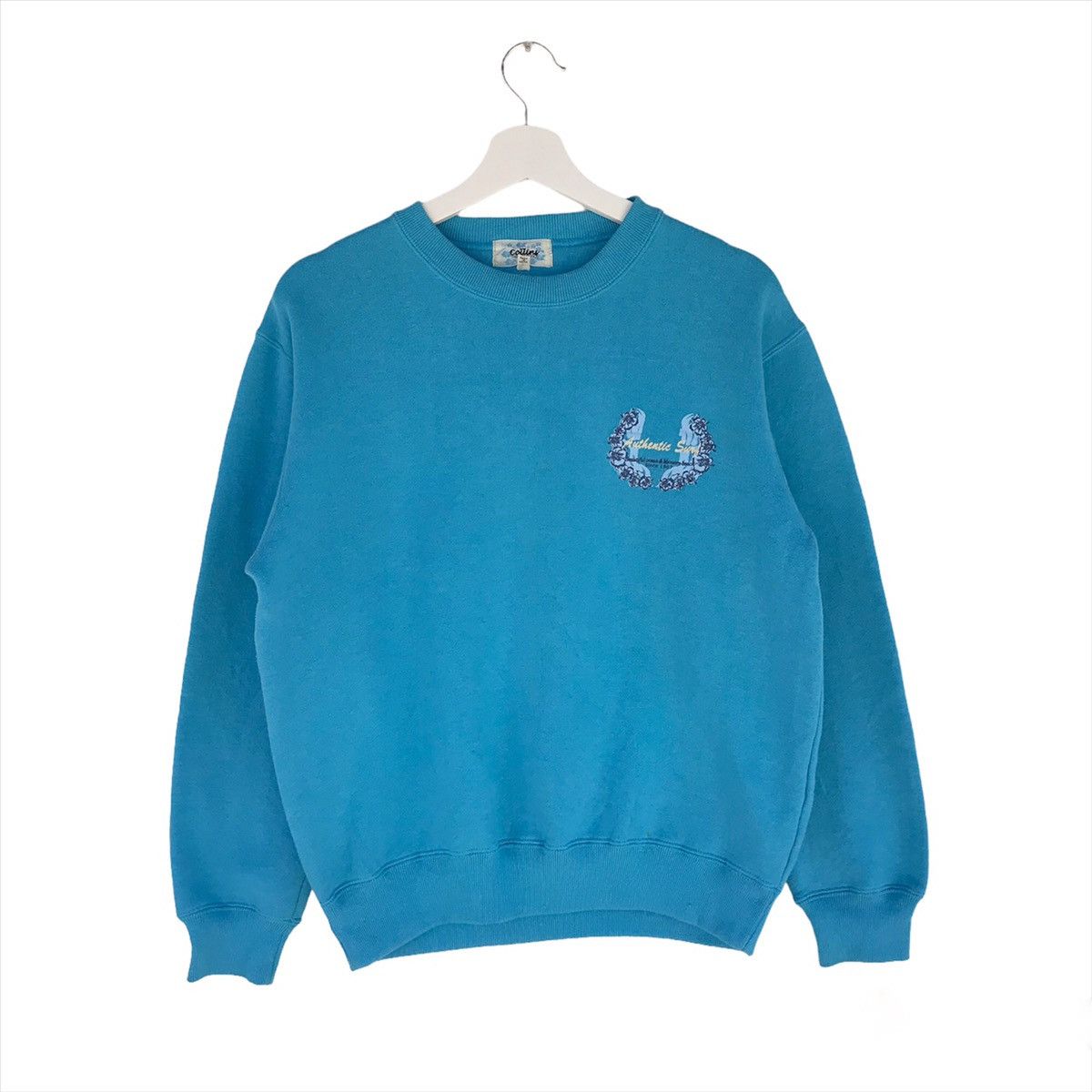 Vintage Vintage Colline island style surf crewneck sweatshirt Size US M / EU 48-50 / 2 - 1 Thumbnail