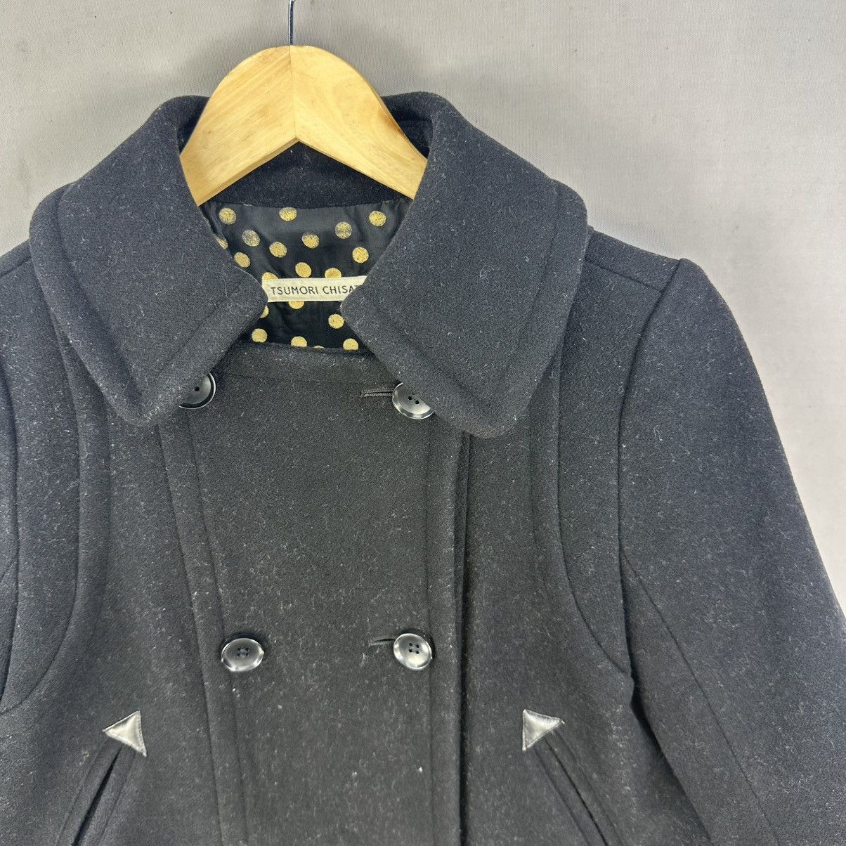 Issey Miyake Vintage 90’s Tsumori Chisato Double Breasted Wool Jacket Size US XS / EU 42 / 0 - 2 Thumbnail