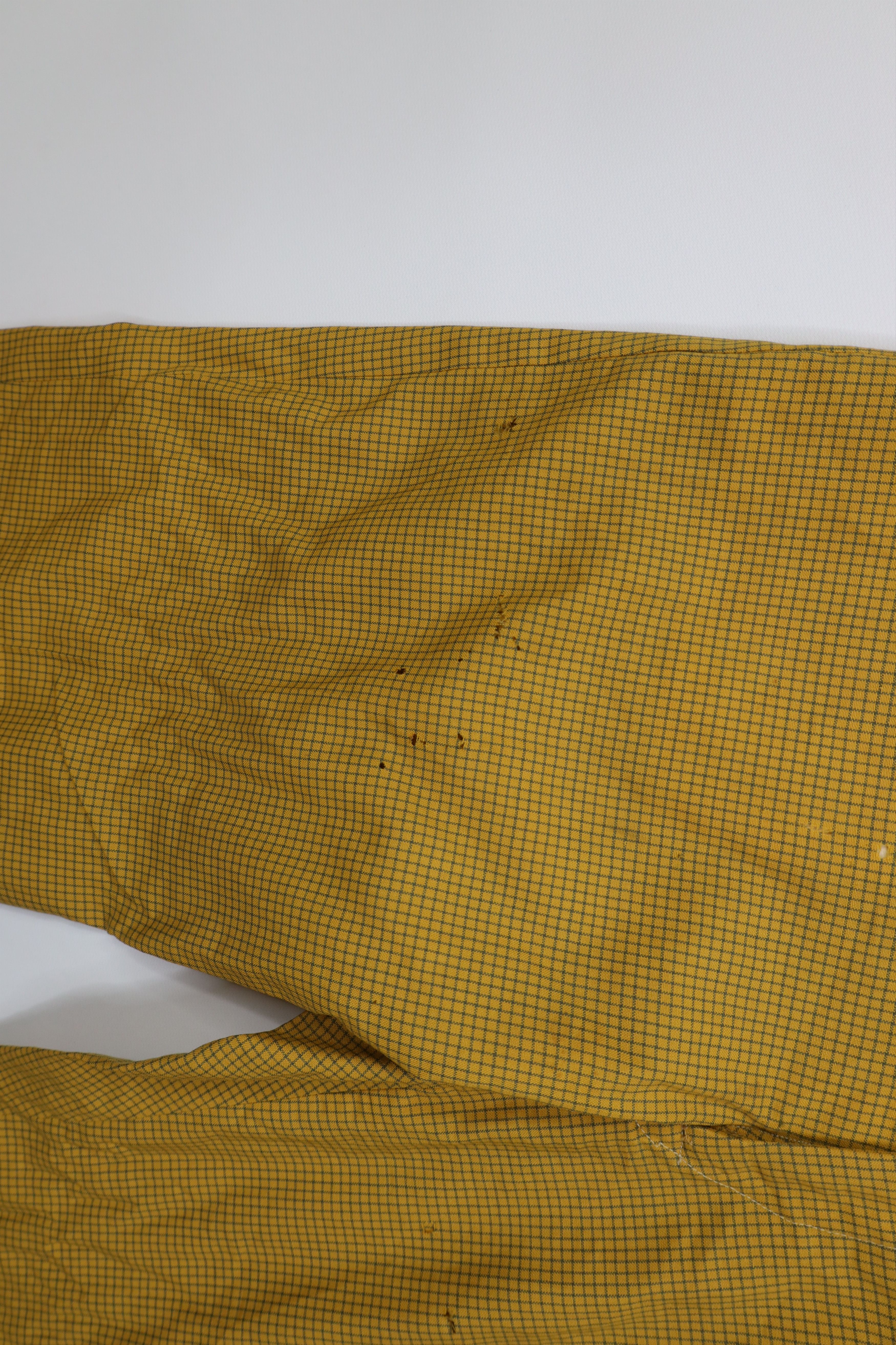 Vintage Vintage 50s Streetwear Wool Chino Pants Yellow Plaid USA Size US 34 / EU 50 - 7 Thumbnail