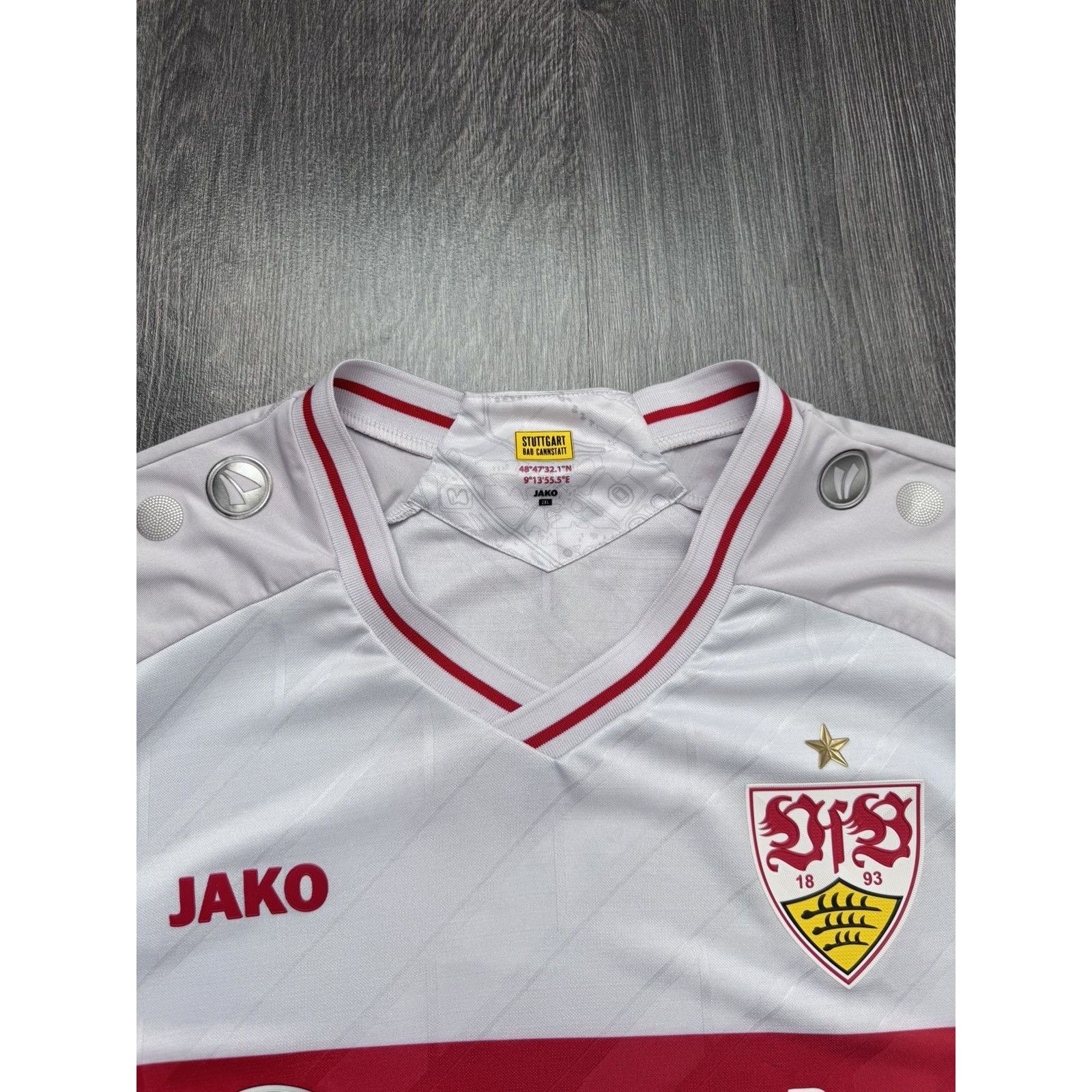 Vintage Jako Stuttgart Soccer Blokecore Jersey Size US XL / EU 56 / 4 - 5 Thumbnail