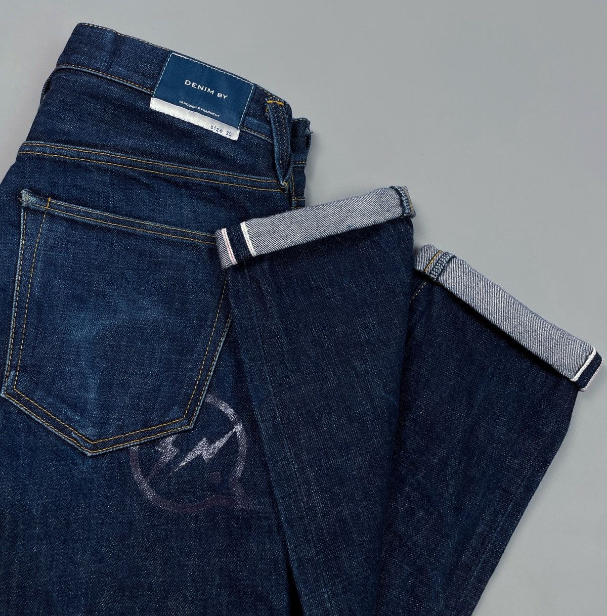 Fragment Design × Vanquish Denim by Vanquish & Fragment Japan Selvage Pants Size 30 Size US 30 / EU 46 - 1 Thumbnail