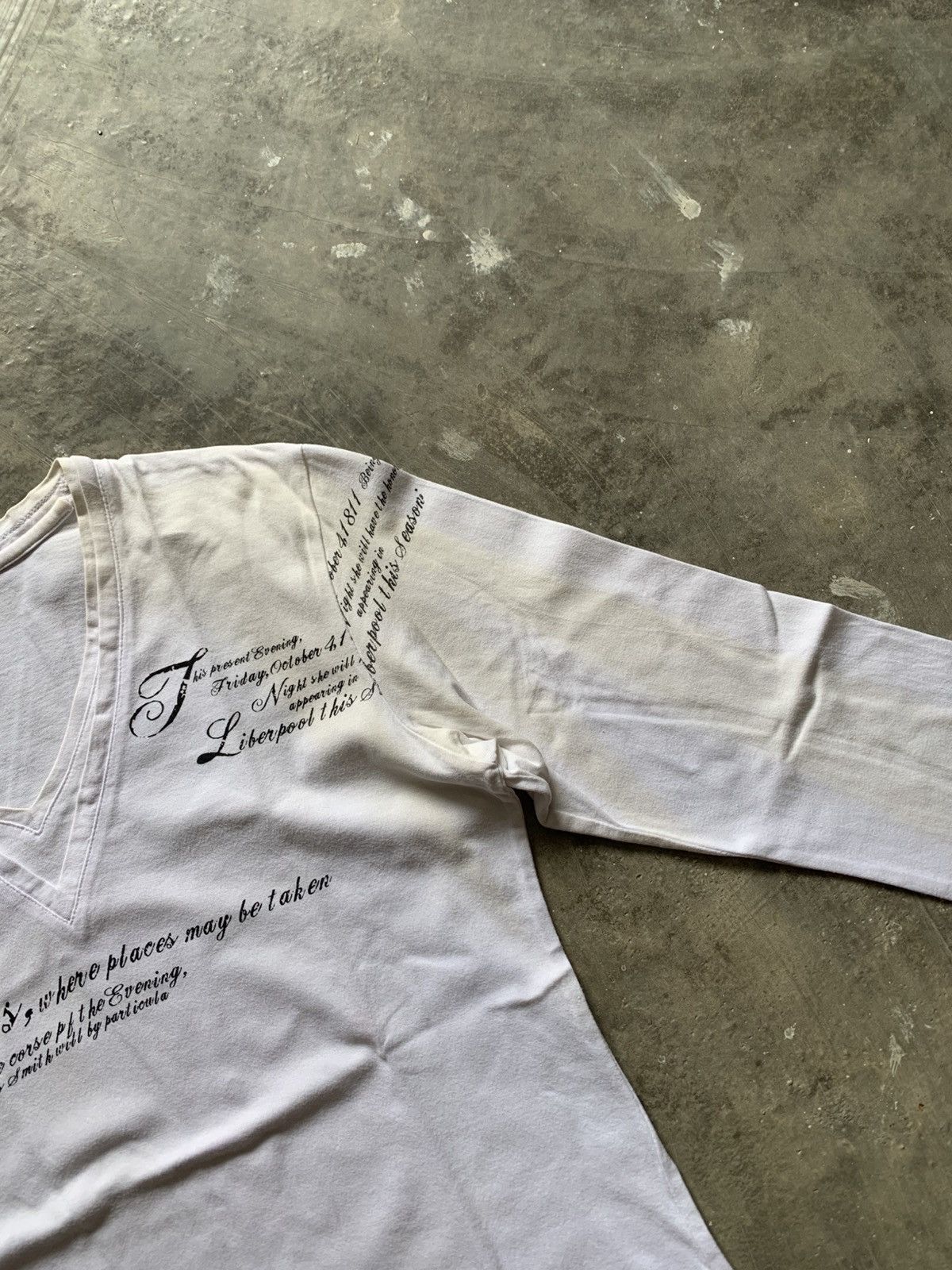 TORNADO MART POEM DOUBLE LAYER SLEEVE