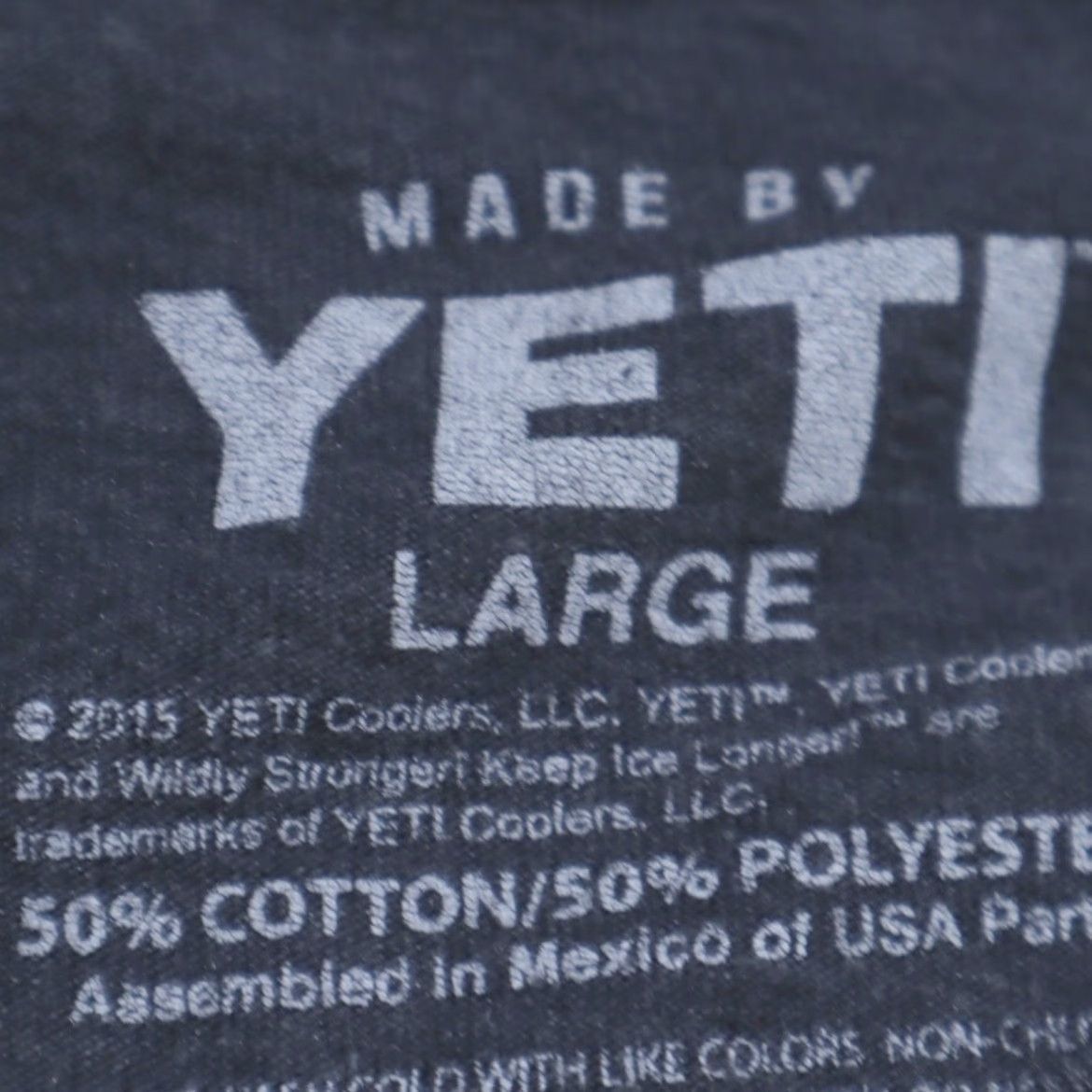 Yeti Yeti Shirt Charcoal Men's L Bear Proof Solid T-Shirt Size US L / EU 52-54 / 3 - 5 Thumbnail
