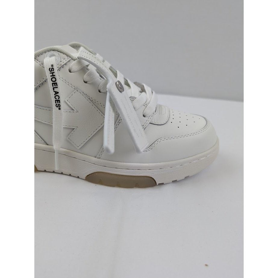Off-White o1rshd1 Low-Top Sneakers Out Of Office Leather in White Size US 7 / EU 40 - 5 Thumbnail