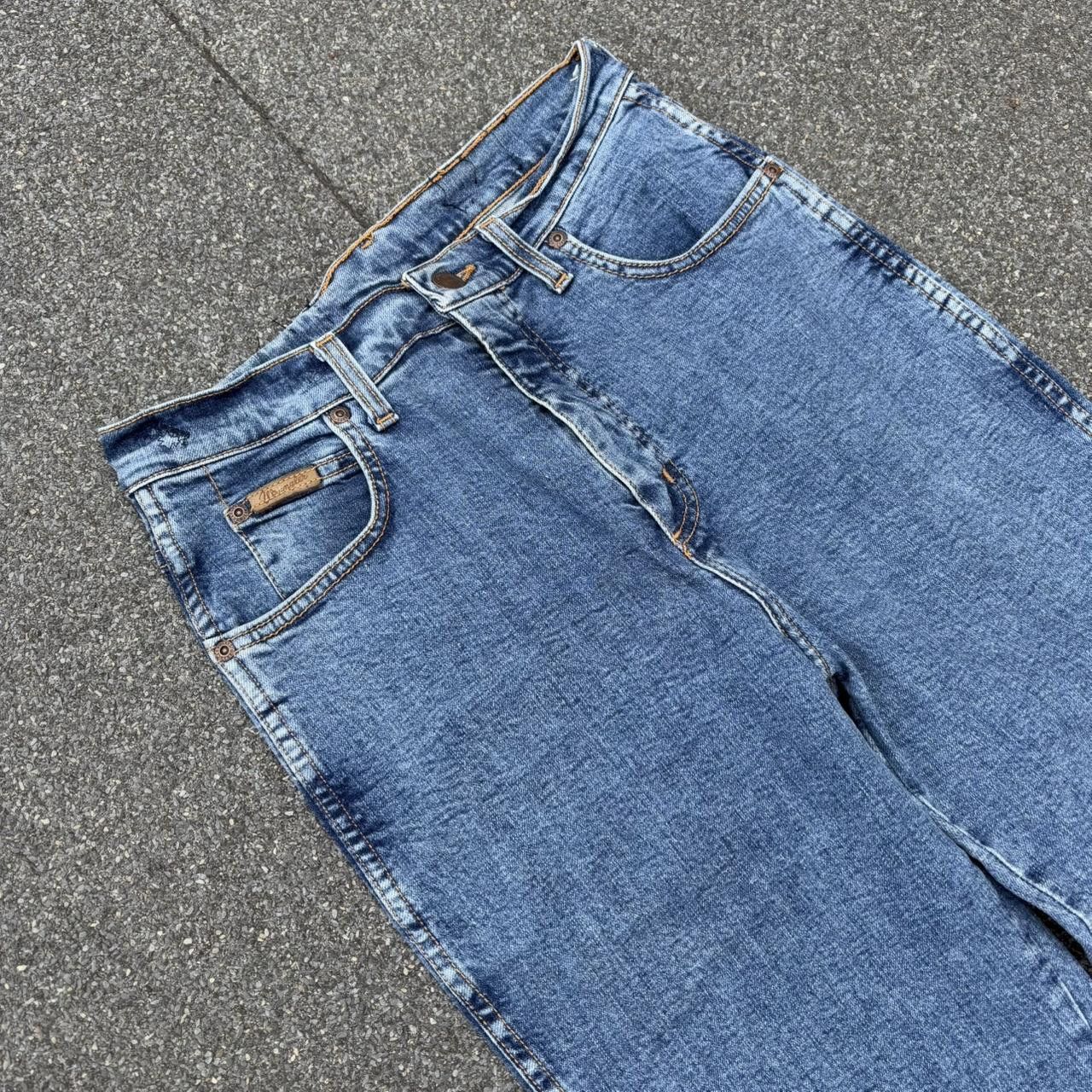 Japanese Brand × Vintage × Wrangler Vintage Wrangler jeans Size US 31 - 3 Thumbnail