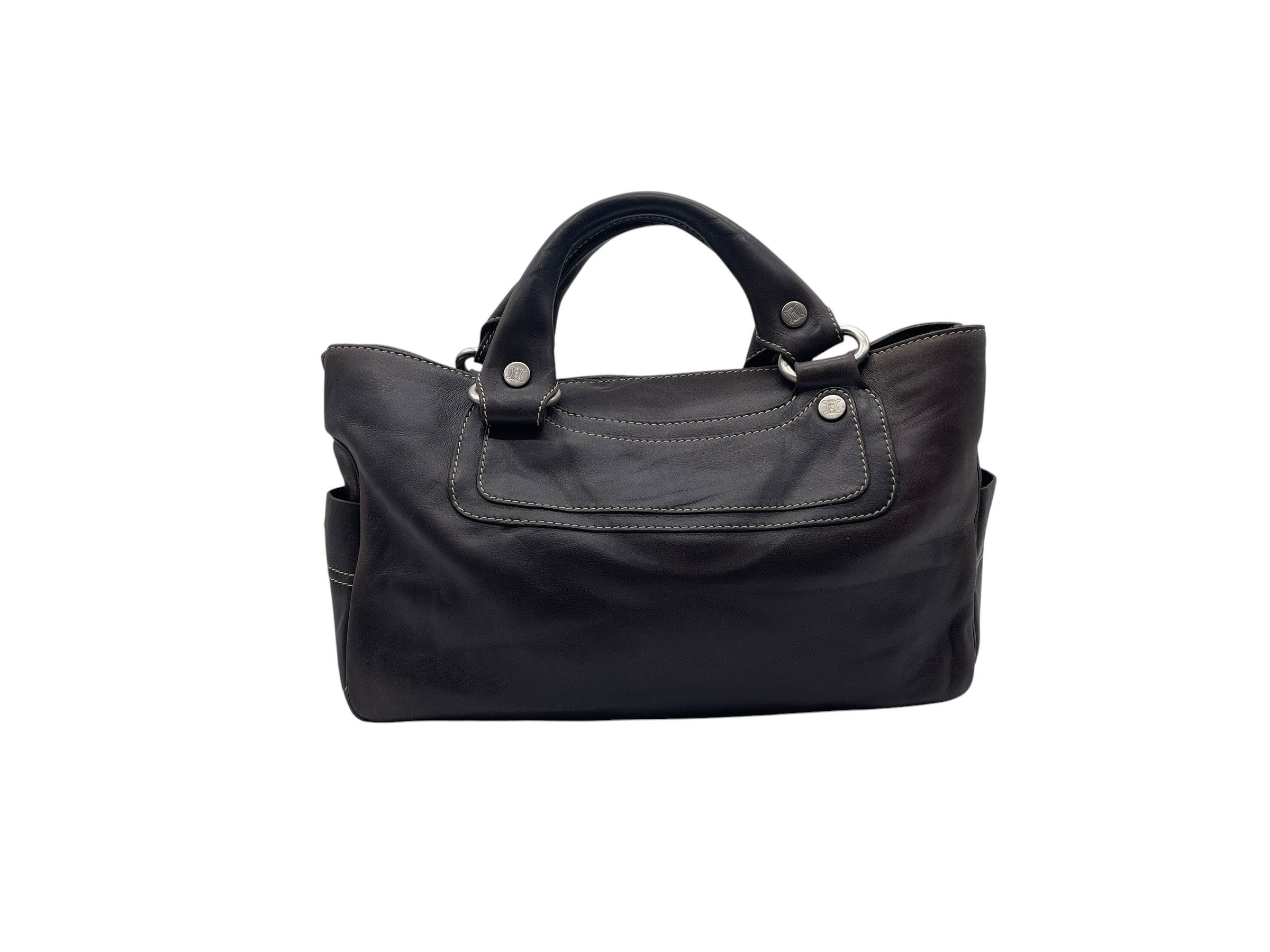 Celine Celine Boogie Bag Brown Leather Vintage Y2K Made in Italy Size ONE SIZE - 2 Thumbnail