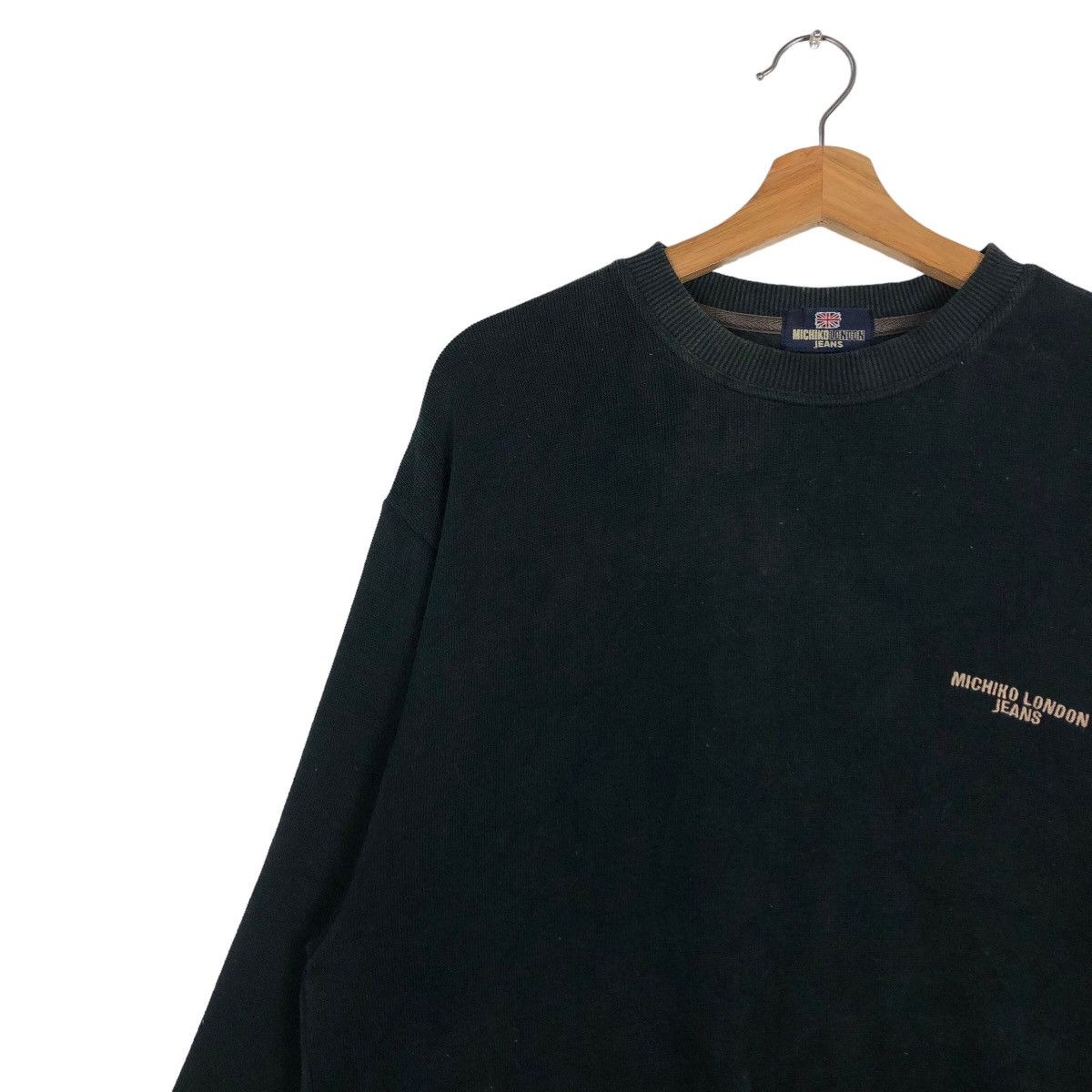 Japanese Brand 🔥Vtg Michiko London Jeans Sweatshirt Big Logo Spell Out Size US M / EU 48-50 / 2 - 7 Thumbnail