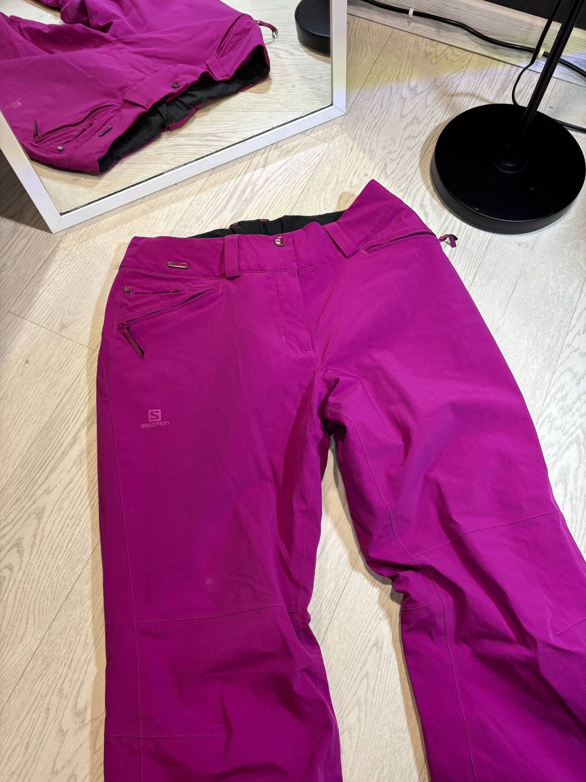Salomon Women’s Salomon ski pants Size:L Size 34" / US 12 / IT 48 - 4 Thumbnail