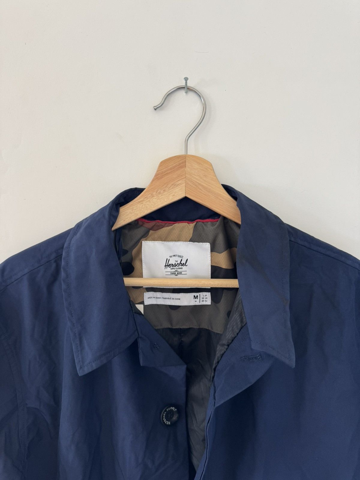 Herschel Supply Co. Herschel Navy Mac Rain Coat Size US M / EU 48-50 / 2 - 3 Thumbnail