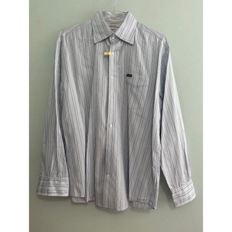 Faconnable Faconnable blue striped button down size L Size US L / EU 52-54 / 3 - 2 Thumbnail