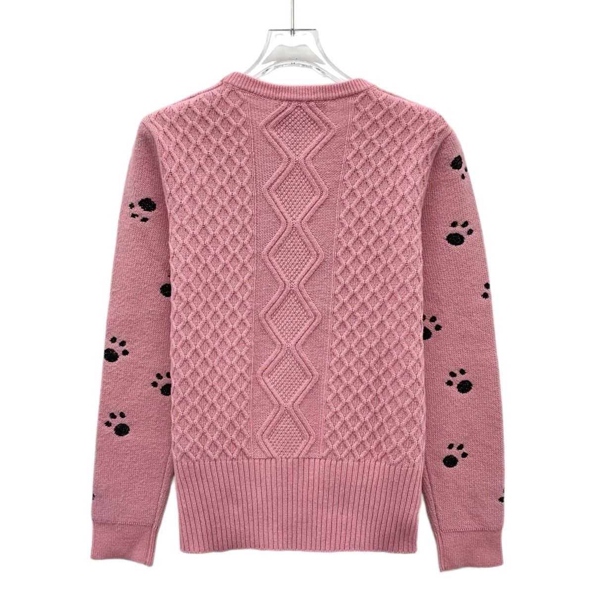 Philipp Plein Philipp Plein Cat Intarsia Long Sleeve Knit Sweater K26WX Size S / US 4 / IT 40 - 2 Thumbnail