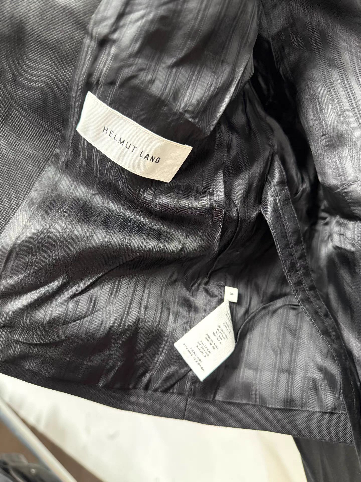 Helmut Lang Helmut Lang Wool Cropped Blazer K20 Size XS / US 0-2 / IT 36-38 - 5 Thumbnail