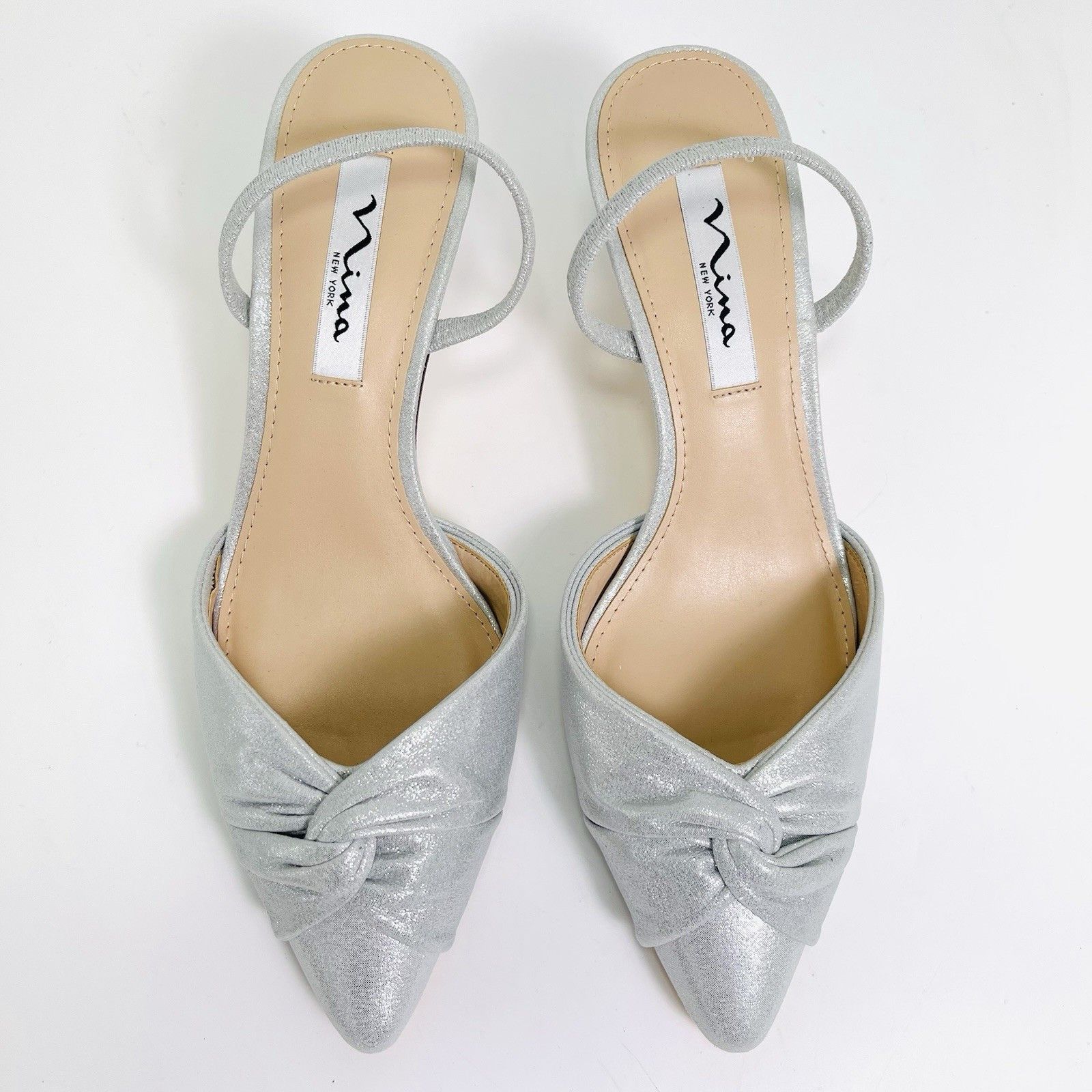 Other NINA Women's Nemera Peated Pointed Toe High Heel Size US 8.5 / IT 38.5 - 2 Thumbnail