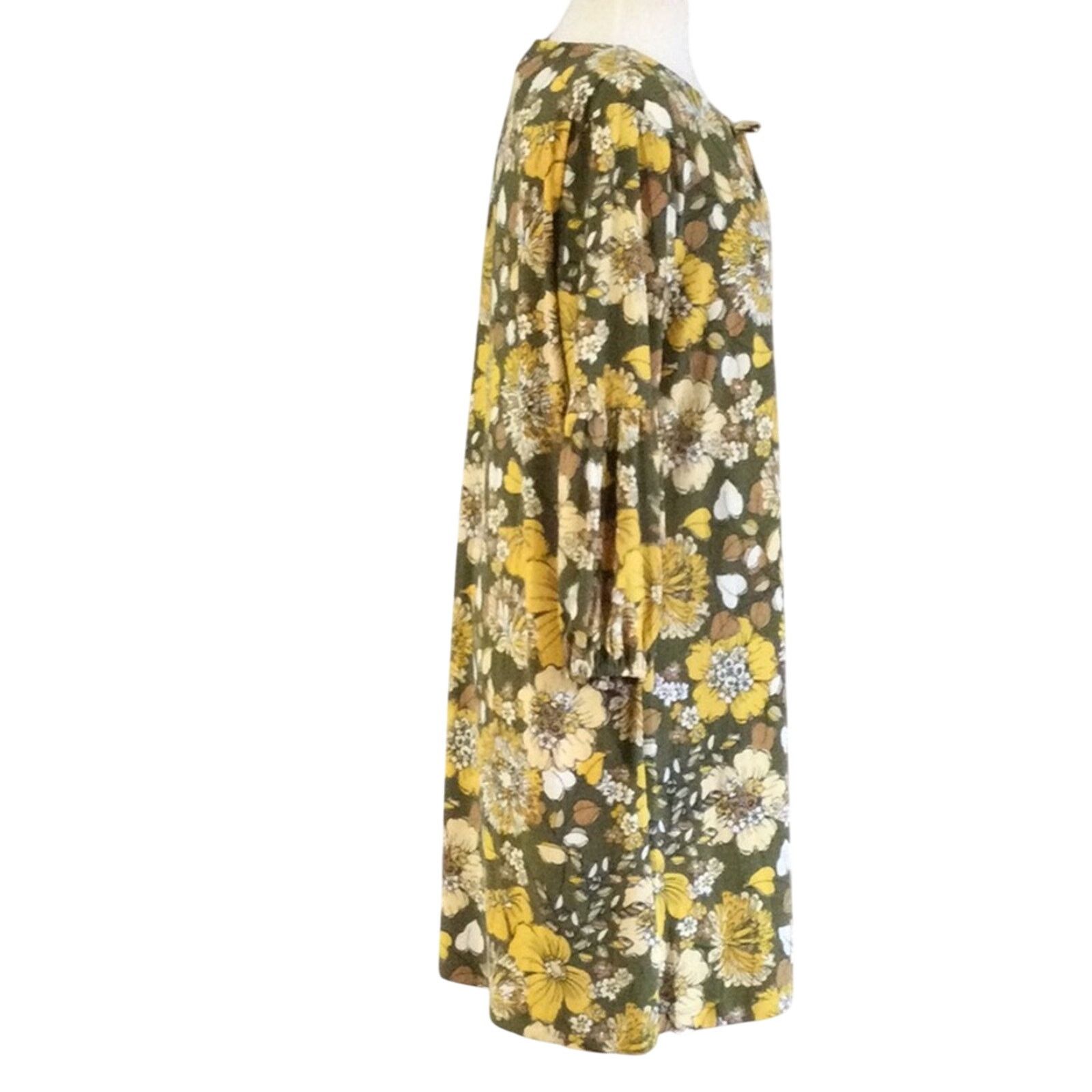 Tommy Hilfiger Tommy Hilfiger Floral Sheath Tie Neck Peplum Sleeve Dress 16 Size XXL / US 16-18 / IT 52-54 - 4 Thumbnail