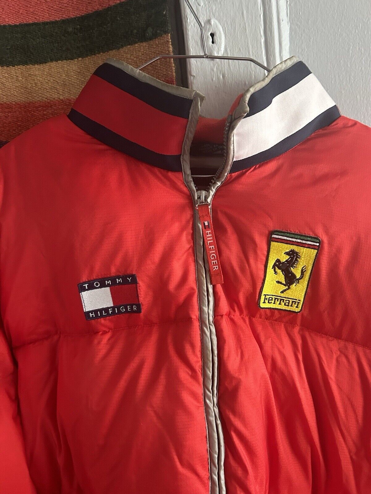 Ferrari × Tommy Hilfiger Tommy Hilfiger Puffer Coat Jacket Size US M / EU 48-50 / 2 - 4 Thumbnail
