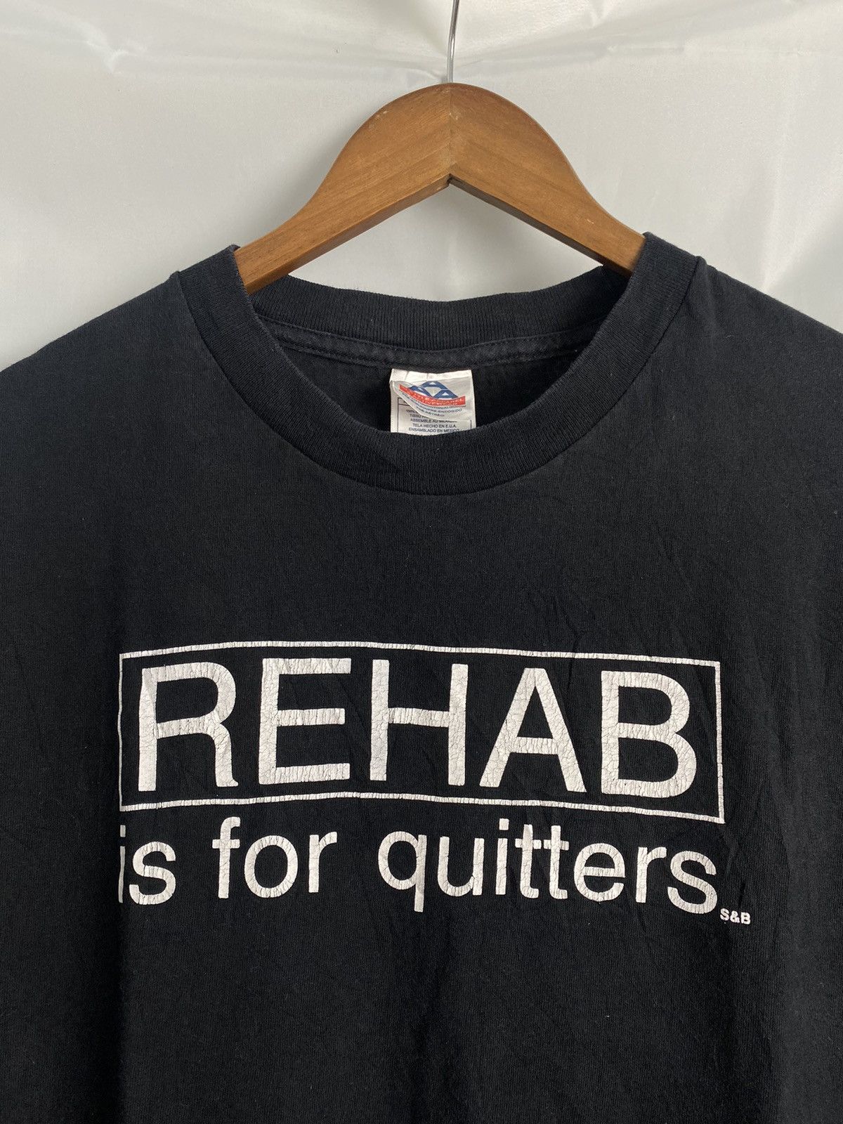 Vintage Vintage Words T-shirt Size US L / EU 52-54 / 3 - 4 Thumbnail
