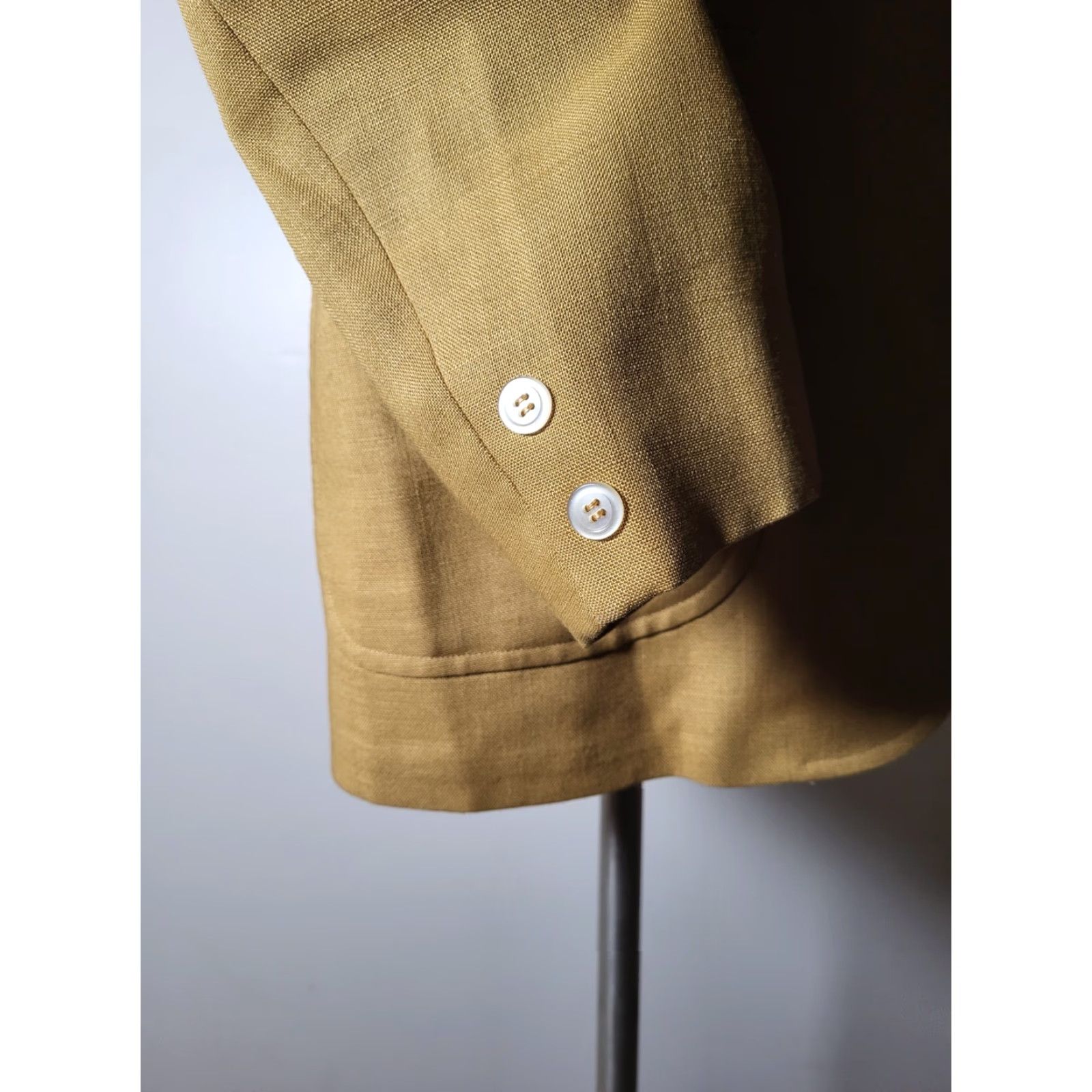 Brooks Brothers VINTAGE Brooks Brothers Sport Coat Jacket 42L Wool Brown Tweed Long Notch Lapel Two-Button Single-Breasted Mens Size US XS / EU 42 / 0 - 5 Thumbnail