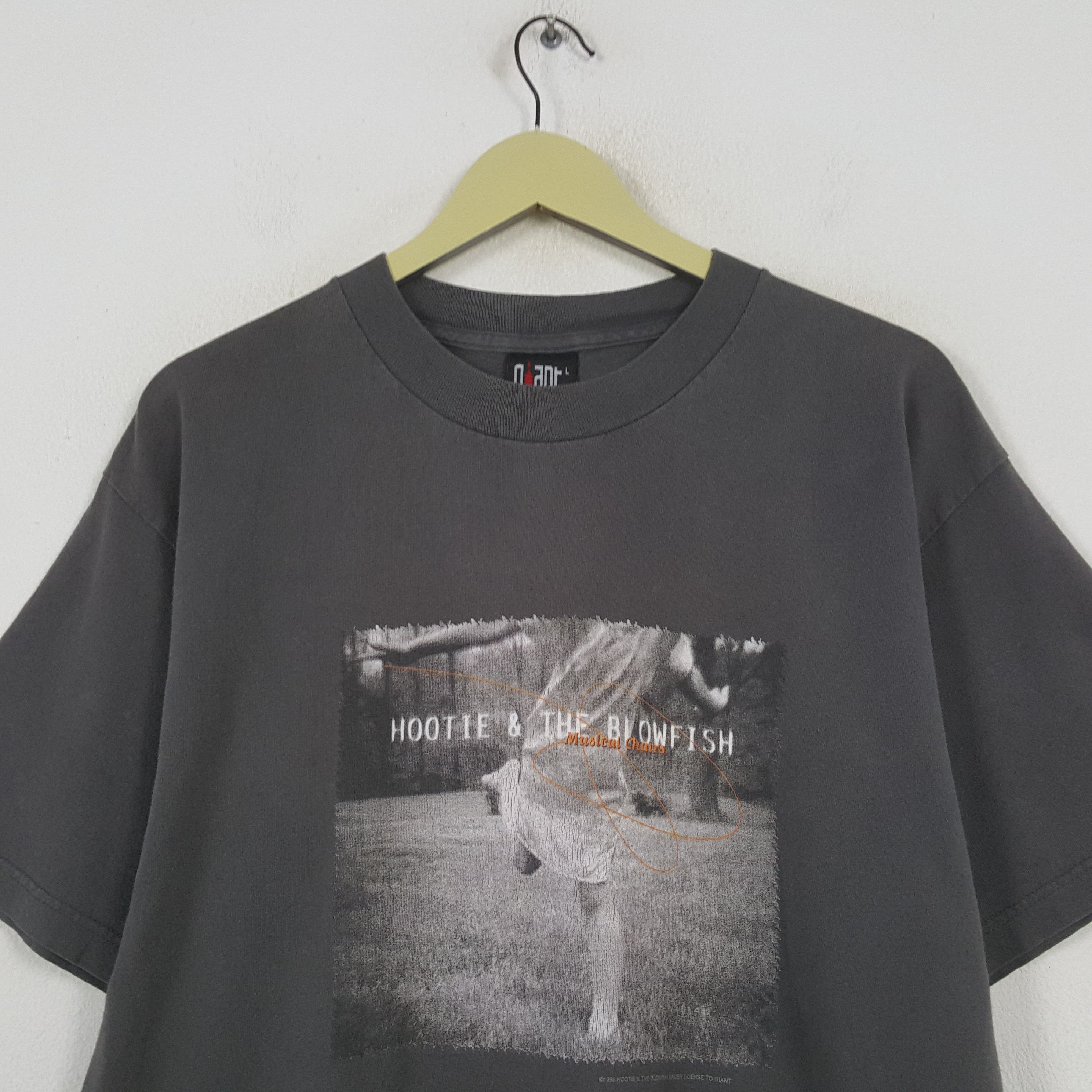Band Tees × Giant Vintage Hootie & The Blowfish American Rock Band T-shirt Size US M / EU 48-50 / 2 - 2 Thumbnail