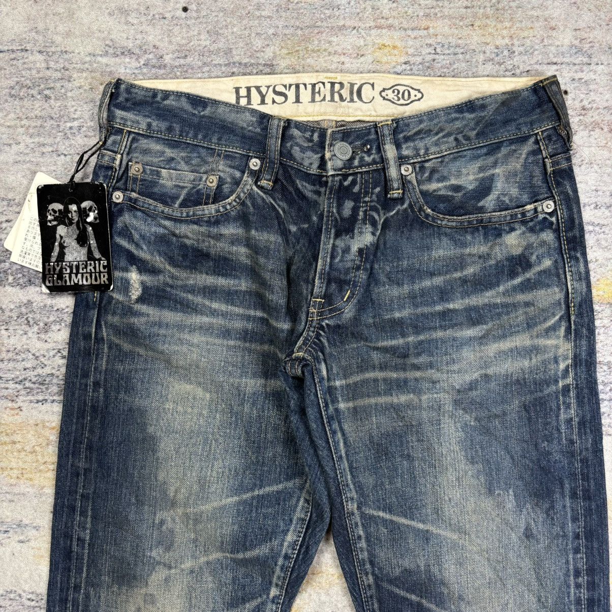Hysteric Glamour Hysteric Glamour indigo selvedge washed jeans Size US 30 / EU 46 - 4 Thumbnail