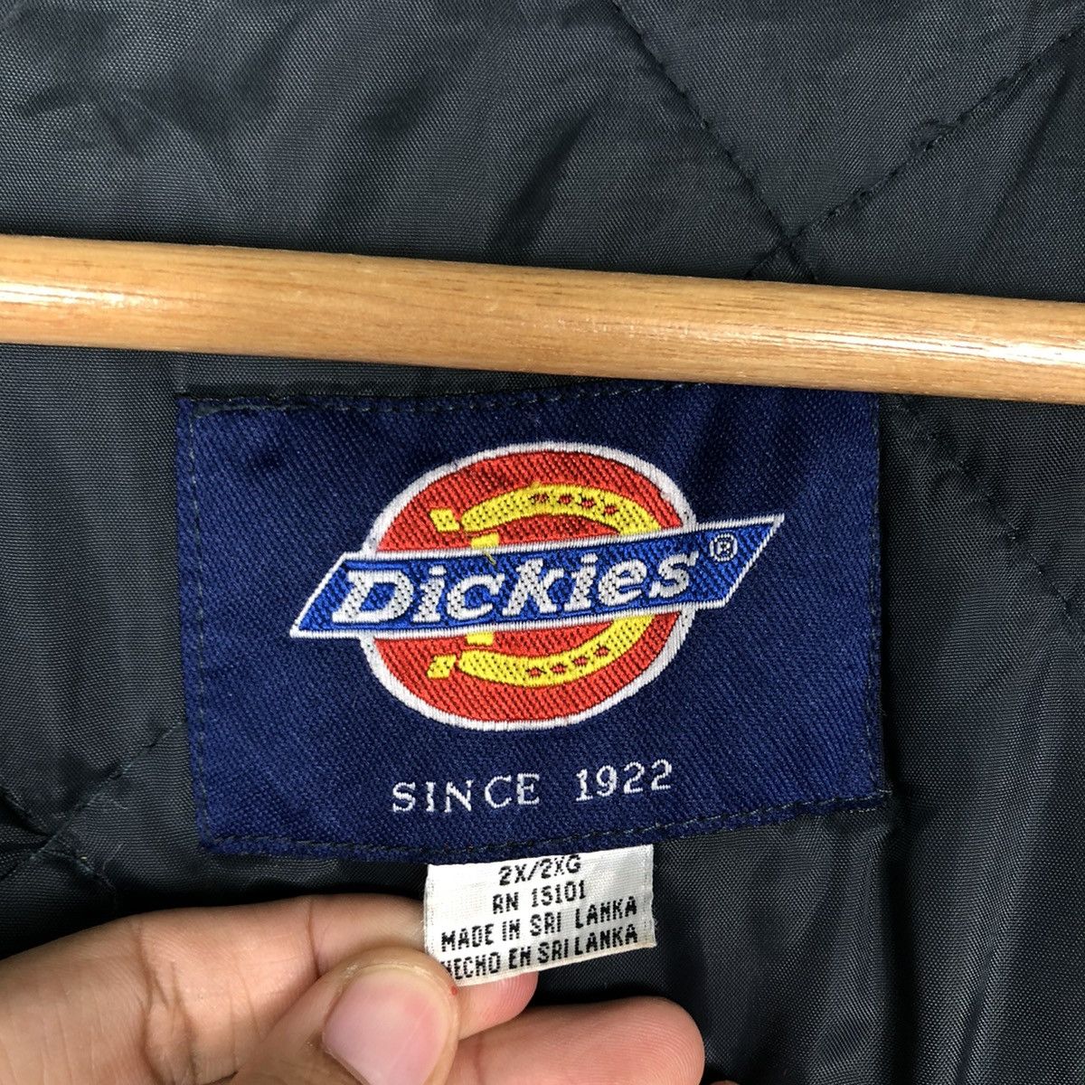 Japanese Brand 🔥VINTAGE BOMBER JACKET WORKER DICKIES MILITARY DESIGN Size US XL / EU 56 / 4 - 19 Thumbnail