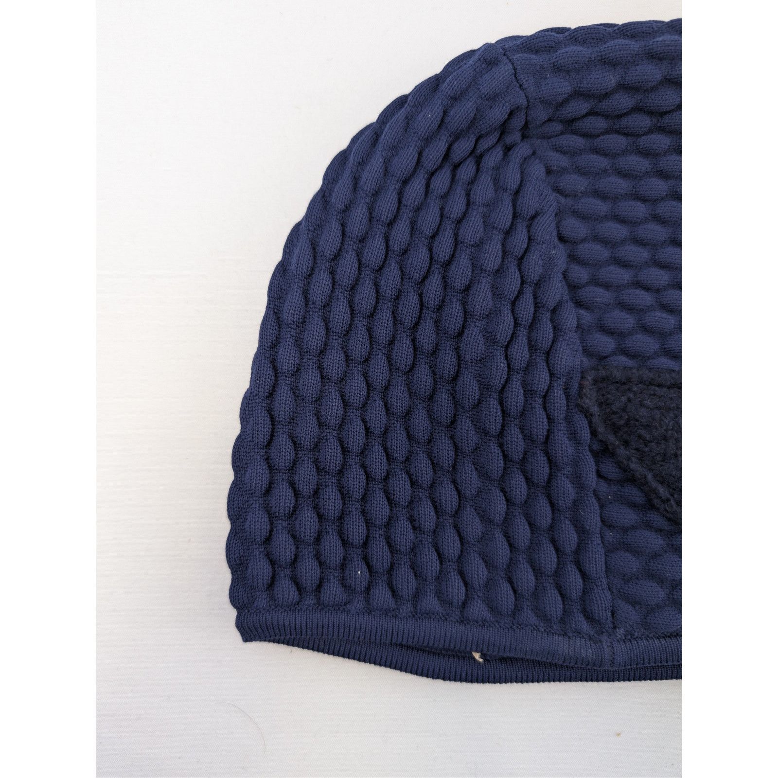 Prada o1rshd1 Size: L / Triangle Knitted Beanie Cap / Hat in Blue Size ONE SIZE - 8 Thumbnail