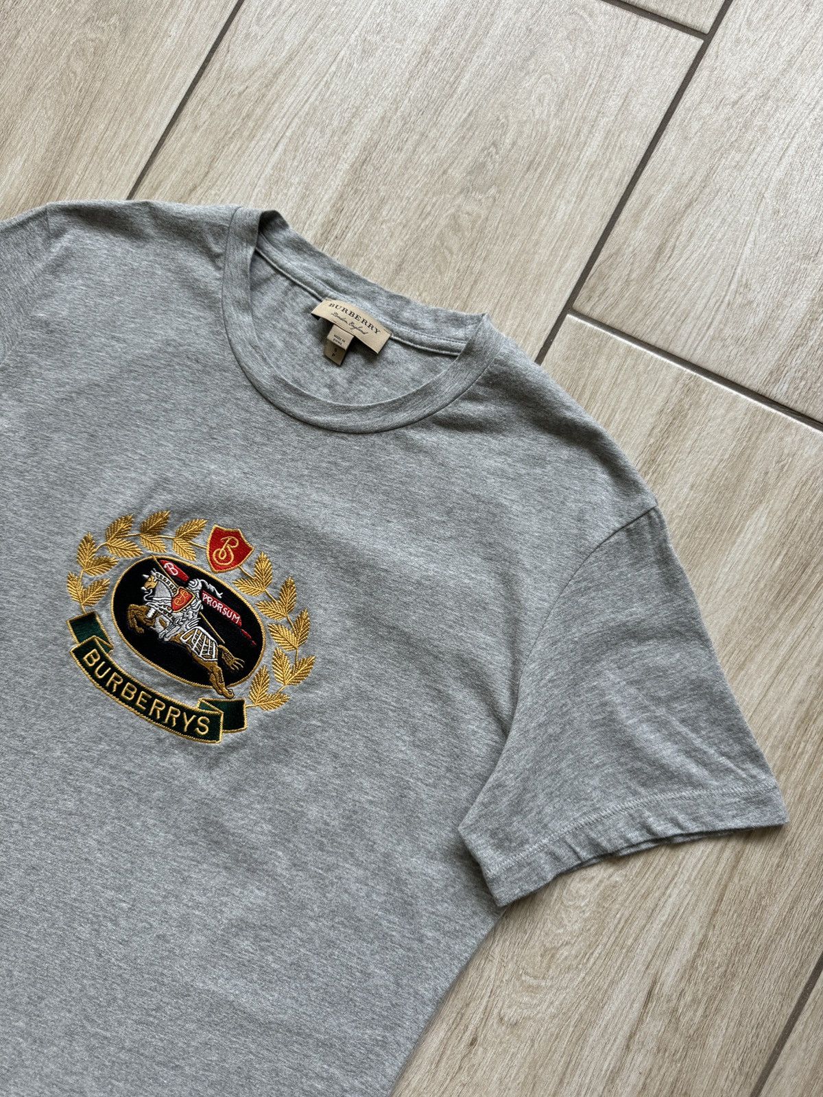 Burberry Burberry London classic big logo t-shirt (S-M) Size US S / EU 44-46 / 1 - 3 Thumbnail