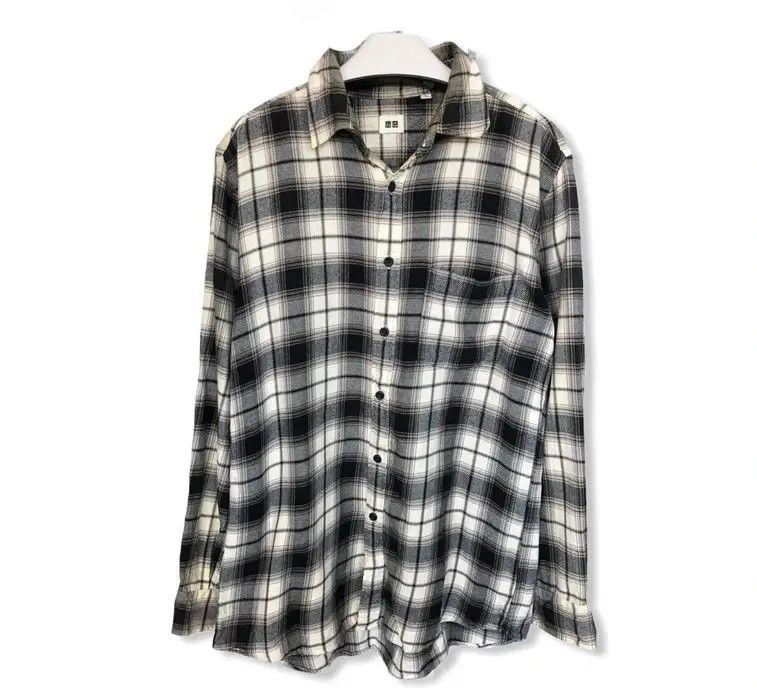 Flannel × Japanese Brand Japanese Brand Uniqlo Plaid Tartan Flannel Shirt 👕 Size US L / EU 52-54 / 3 - 1 Thumbnail