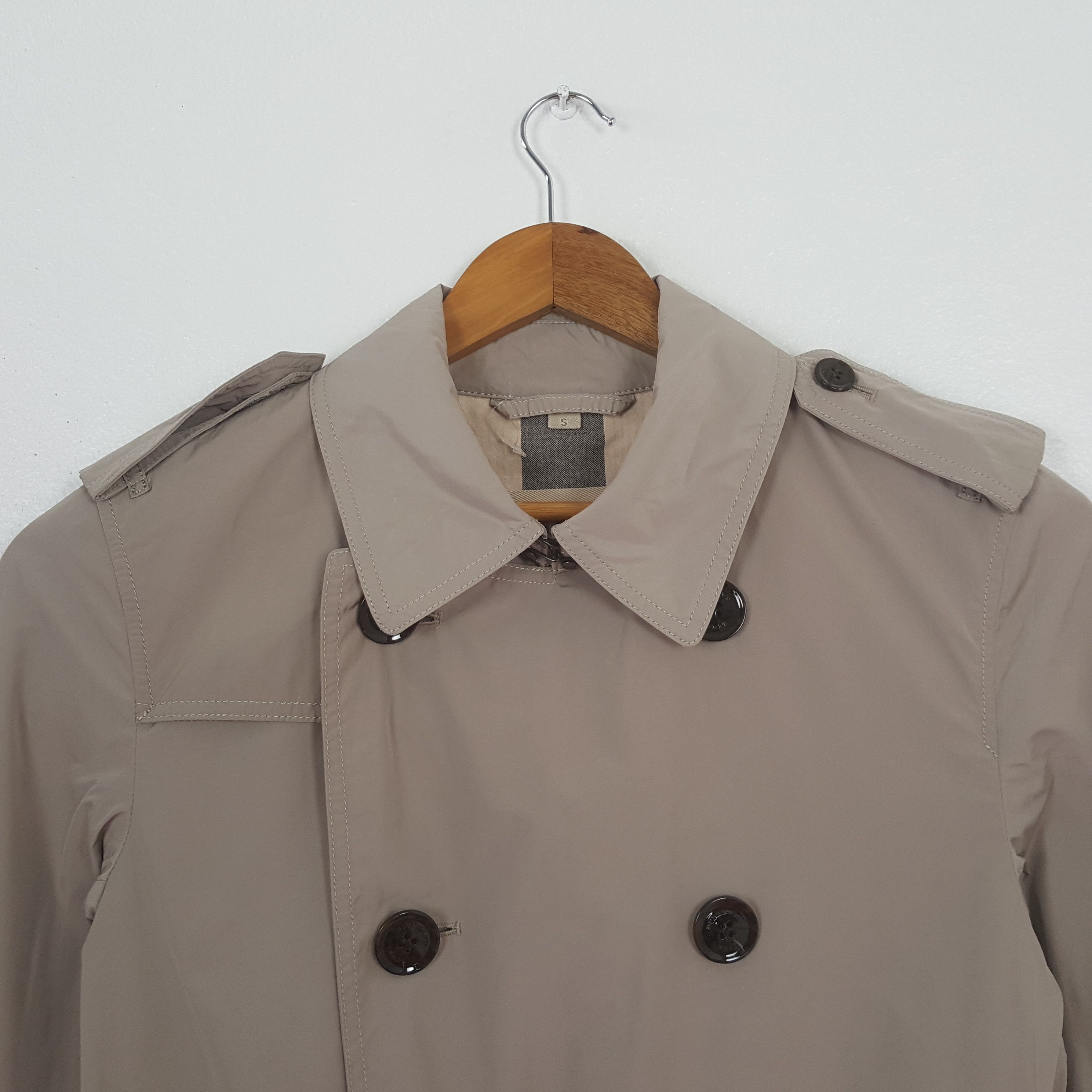 Burberry Vintage Burberry London Fashion Brand Trench Jacket C322N17 Size S / US 4 / IT 40 - 4 Thumbnail