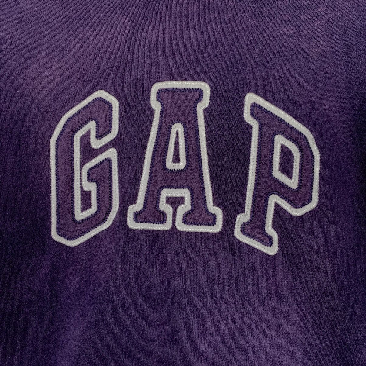 Gap Vintage Gap Purple Big Logo Hoodie Size US XL / EU 56 / 4 - 13 Thumbnail