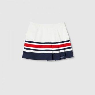 Gucci oc11z1125 Technical Jersey Skirt With Web in Multicolor Size 27" / US 4 / IT 40 - 1 Preview