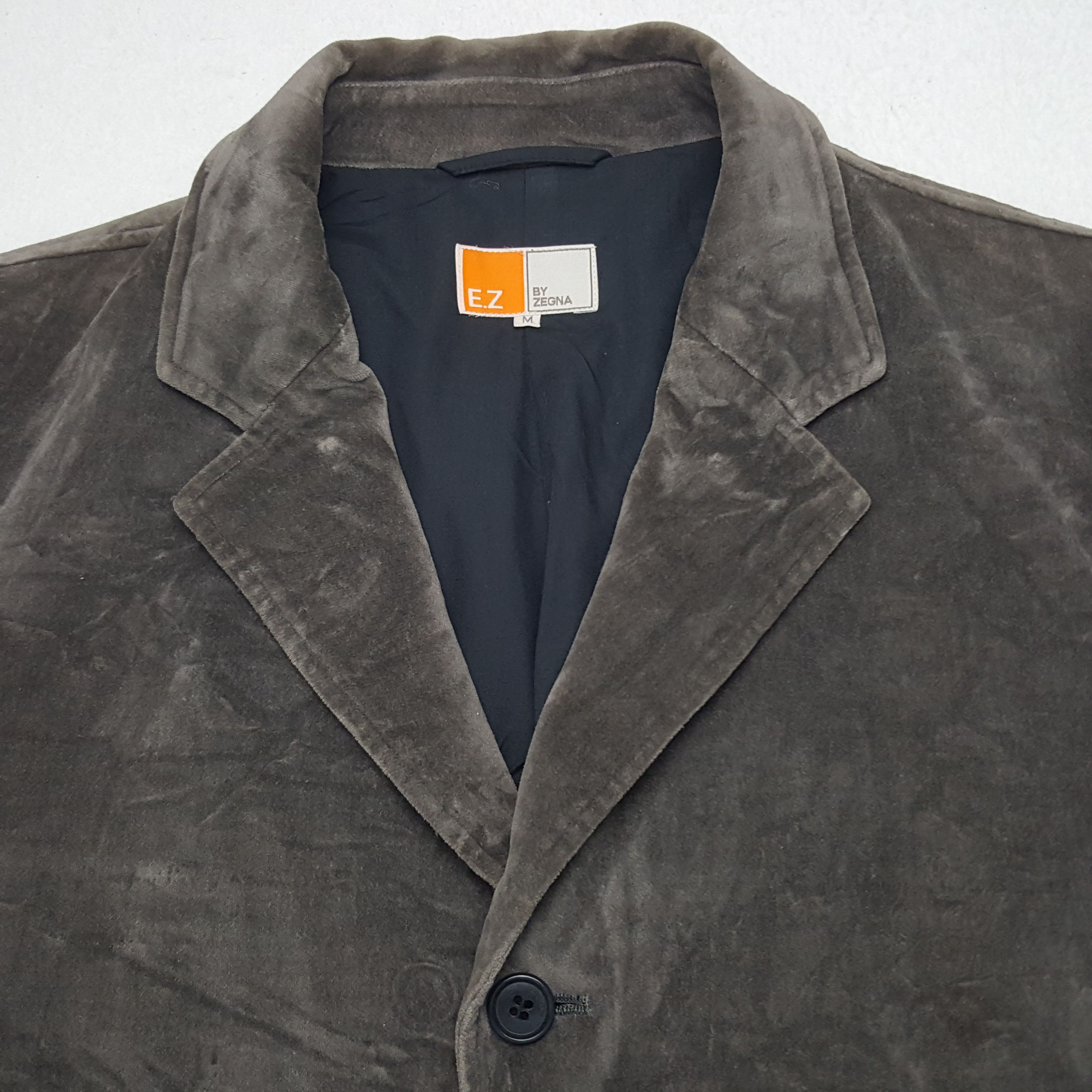 Ermenegildo Zegna × Vintage Vintage E.Z. by Zegna Luxury Brand Coat Jacket Size US S / EU 44-46 / 1 - 4 Thumbnail