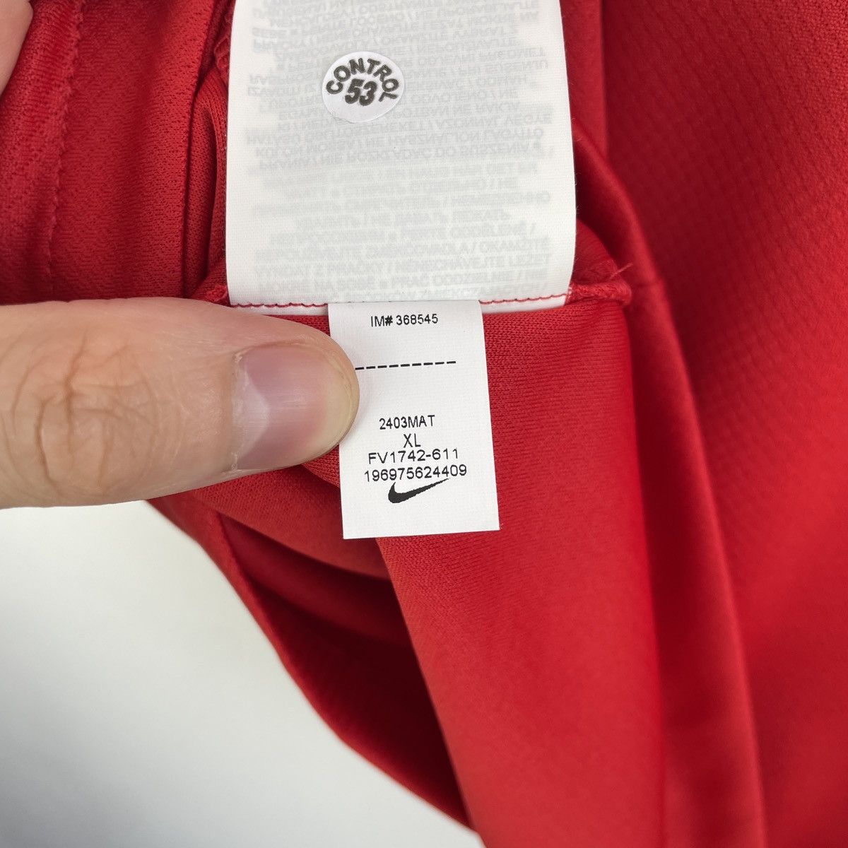 Nike Turkey Semih Kilicsoy Nike Jersey Shirt Men Euro 2024 sz XL Size US XL / EU 56 / 4 - 9 Thumbnail