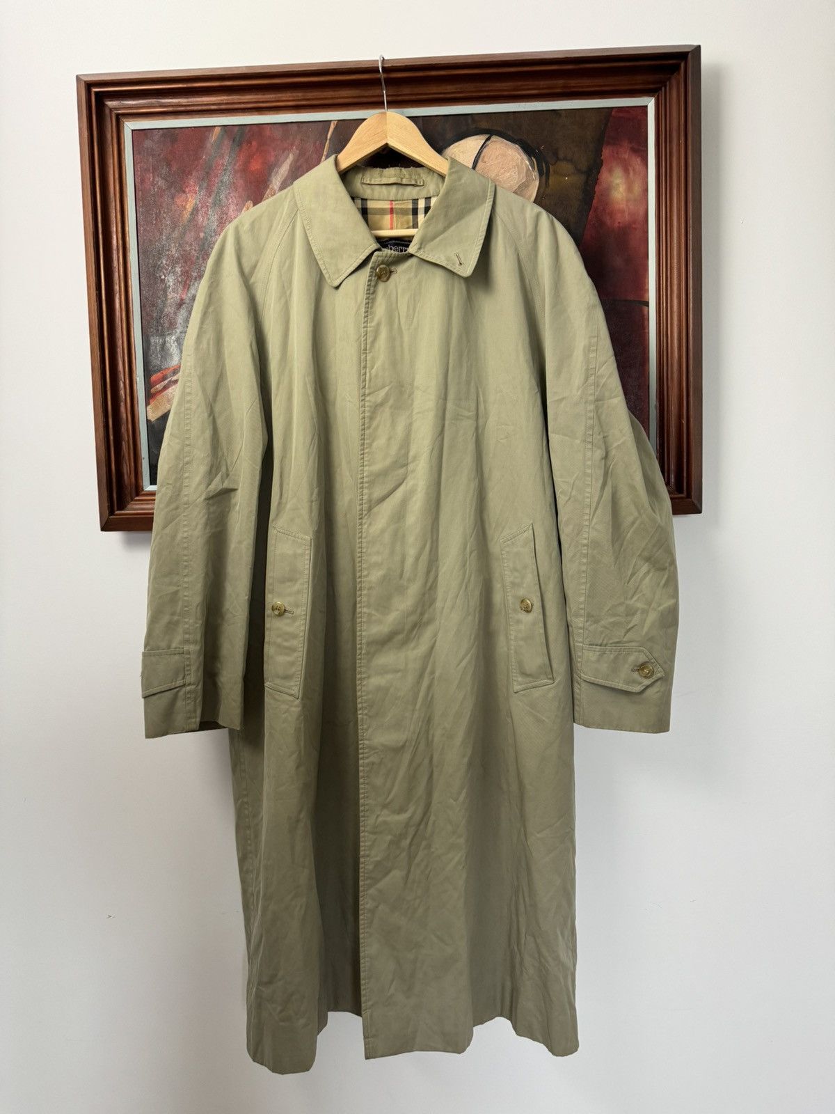 Hotsell Burberry Vintage Nova Check Trench Coat