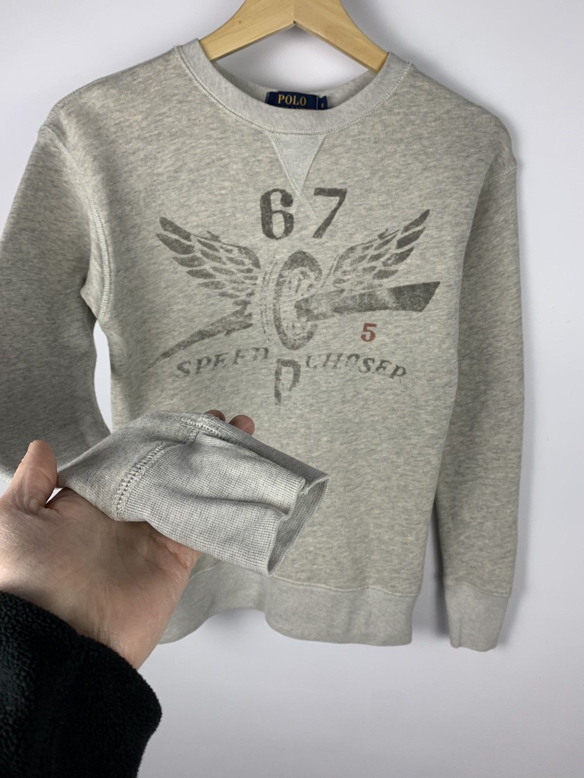 Polo Ralph Lauren Y2K Polo Ralph Lauren Speed Chaser Sweatshirt Ladies Size S Size S / US 4 / IT 40 - 8 Thumbnail