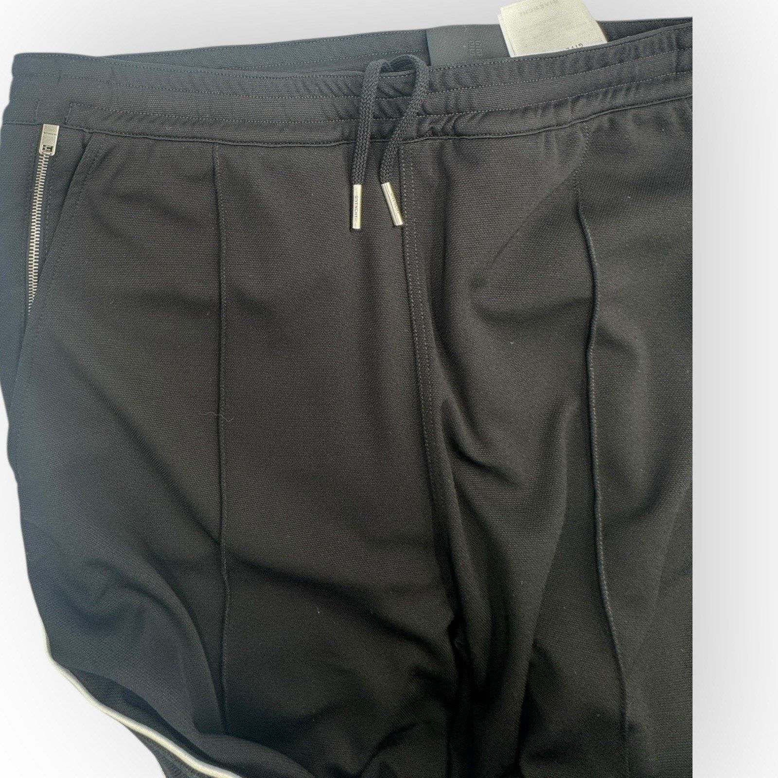 Givenchy Black Jogger Jersey Side Stripes Sweatpants size XXL $1590 Size US 38 / EU 54 - 8 Thumbnail