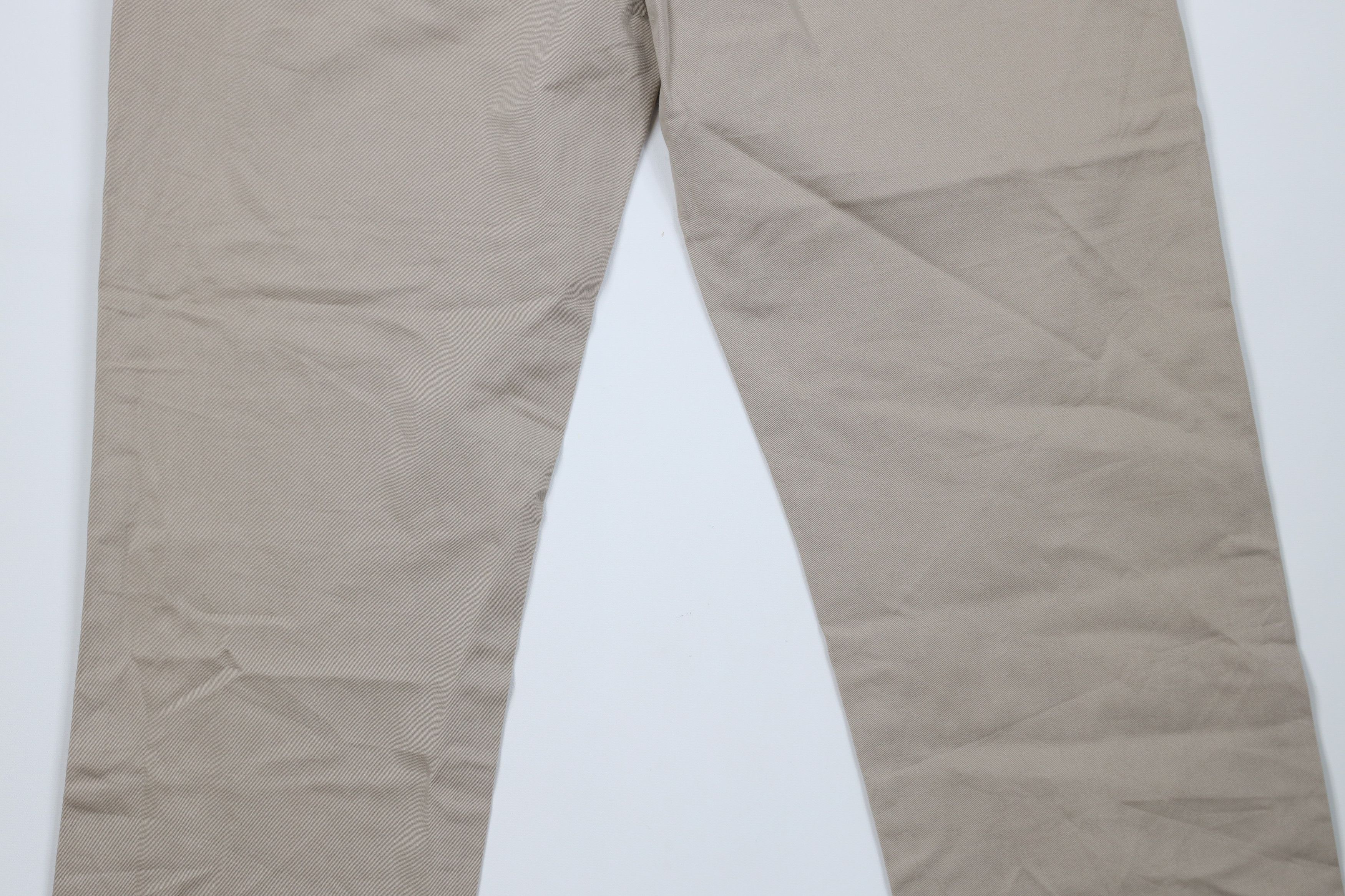 Ralph Lauren Vintage 90s Ralph Lauren Wide Leg Chino Pants Beige Cotton Size US 36 / EU 52 - 13 Thumbnail
