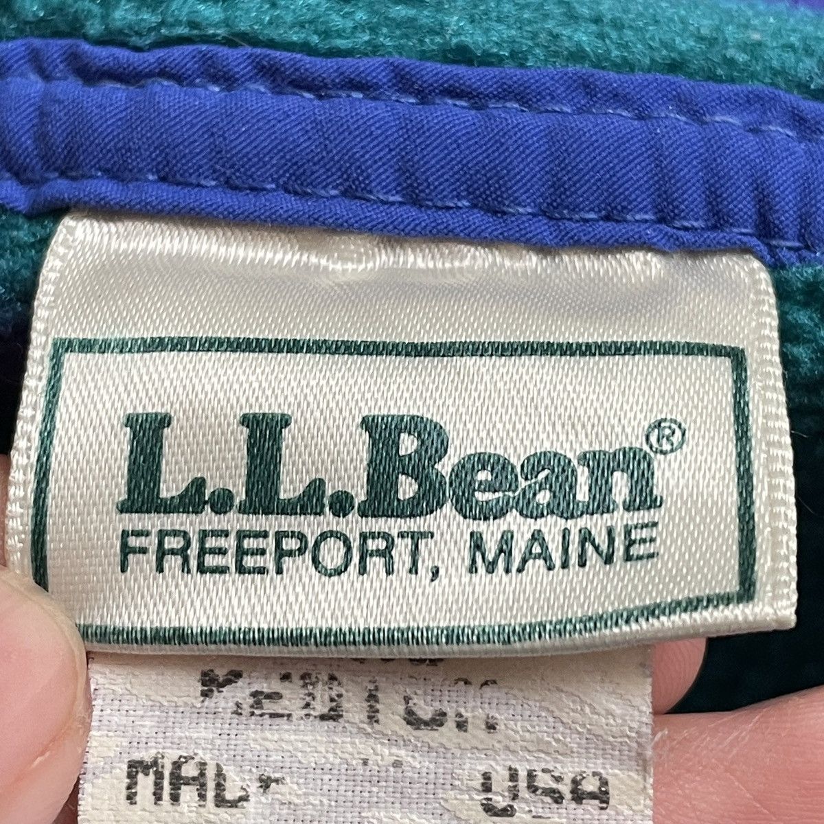 L.L. Bean Vintage Brand L.L Bean Navajo Fleece 1990s Size US M / EU 48-50 / 2 - 9 Thumbnail