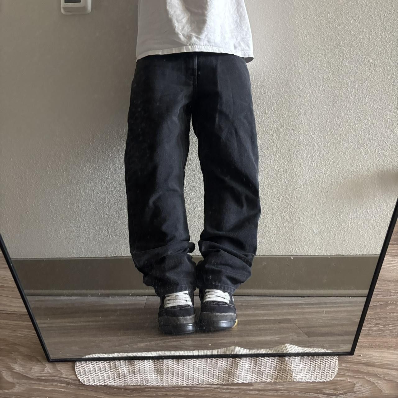 Vintage Crazy Vintage Y2K/2000s Grunge Black Essential Denim Jeans! 31x31 Size US 31 - 1 Thumbnail