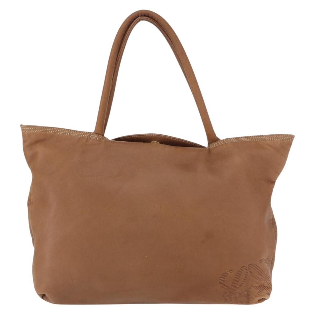 Loewe Loewe Anagram Tote Leather Size ONE SIZE - 1 Thumbnail