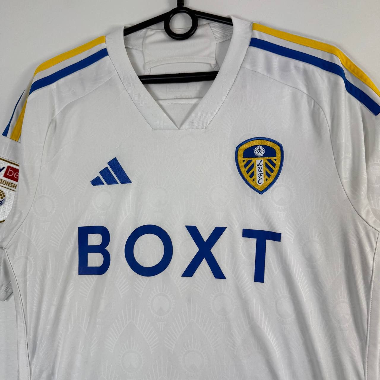 Adidas Adidas Leeds United Home Shirt 2023 2024 Mens Size M Size US M / EU 48-50 / 2 - 2 Thumbnail