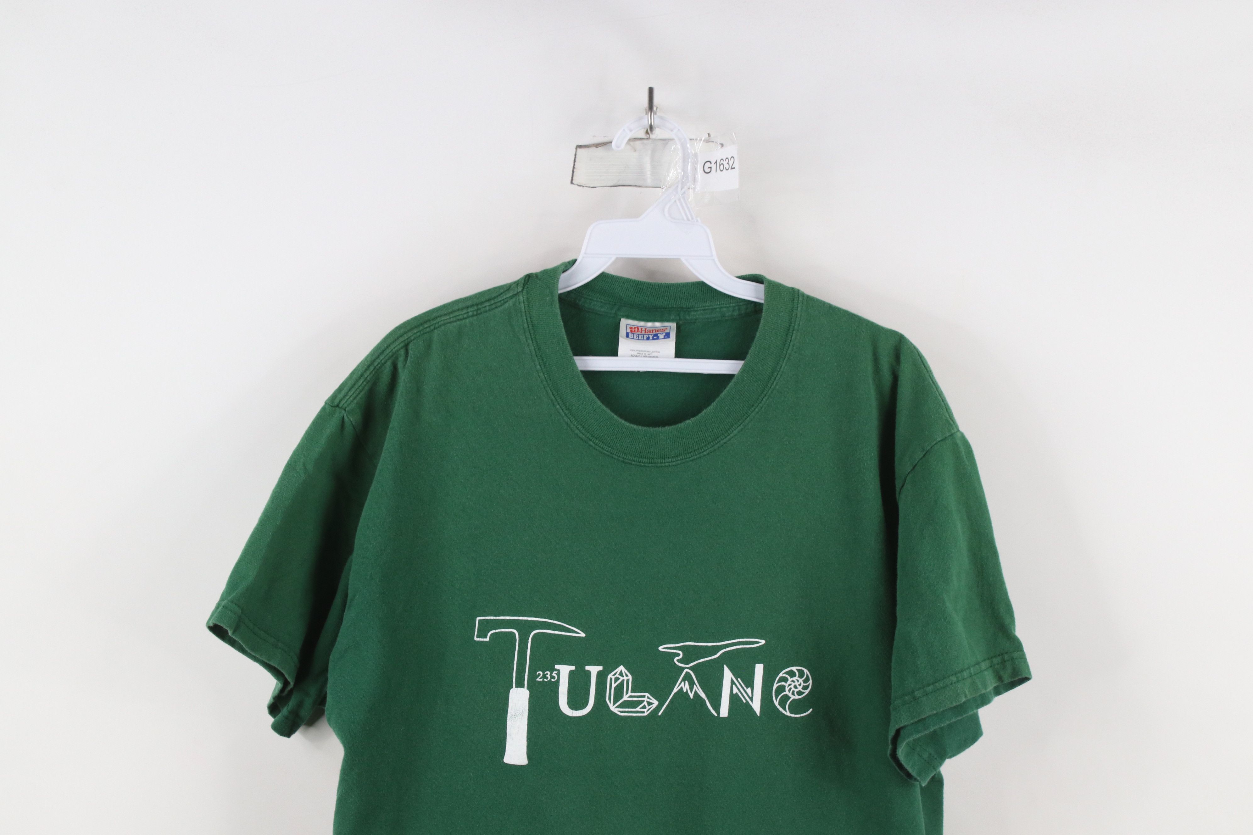 Vintage Vintage 90s University Earth Environmental Sciences T-Shirt Size US L / EU 52-54 / 3 - 2 Thumbnail