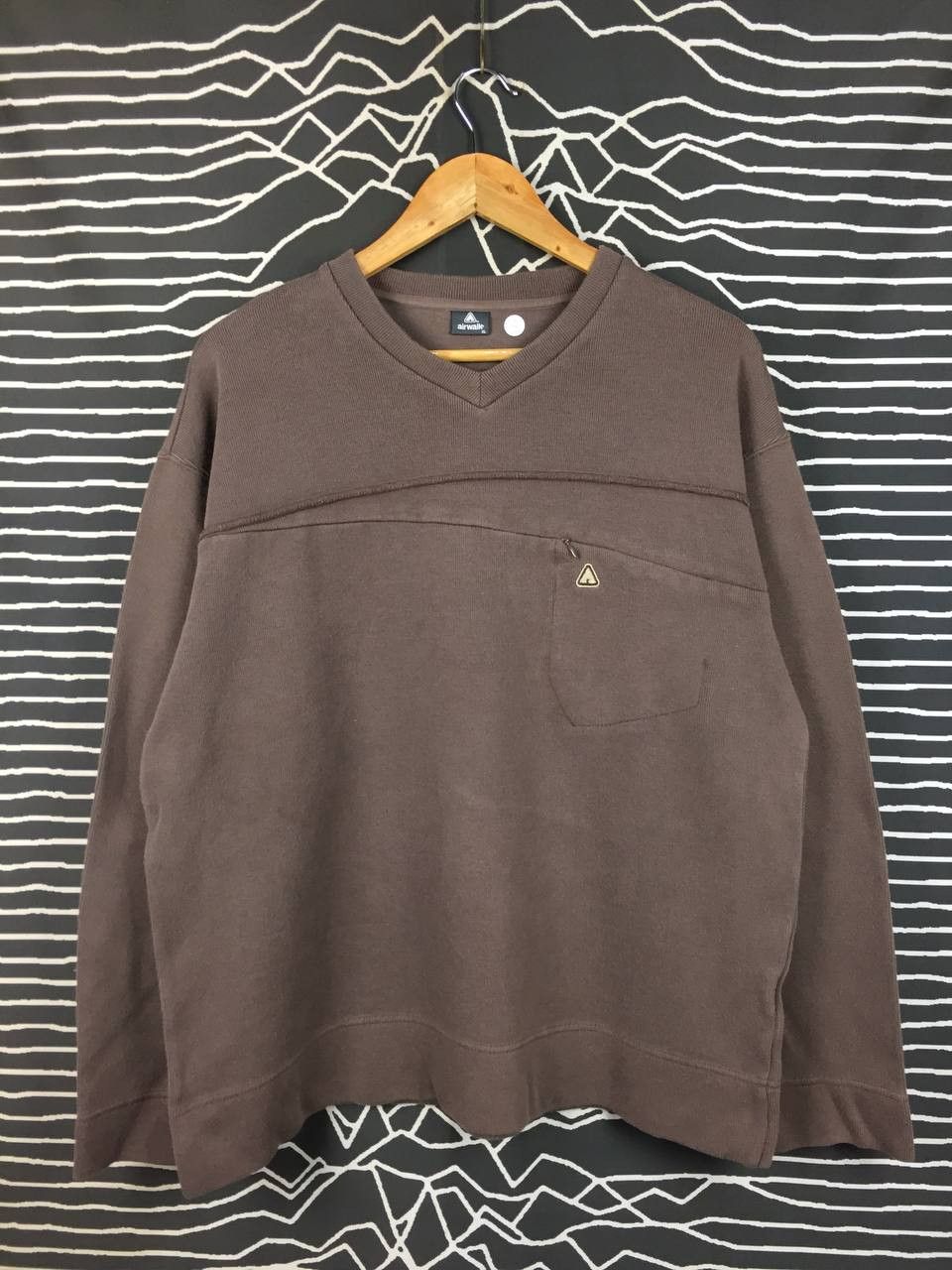 Airwalk Vtg Airwalk Skateboards Zipper Chest Pocket Sweatshirt Size US XL / EU 56 / 4 - 1 Thumbnail
