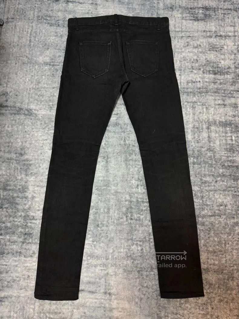 Saint Laurent Paris Saint Laurent 16FW Knee Cut Black Jeans. Size US 32 / EU 48 - 2 Thumbnail